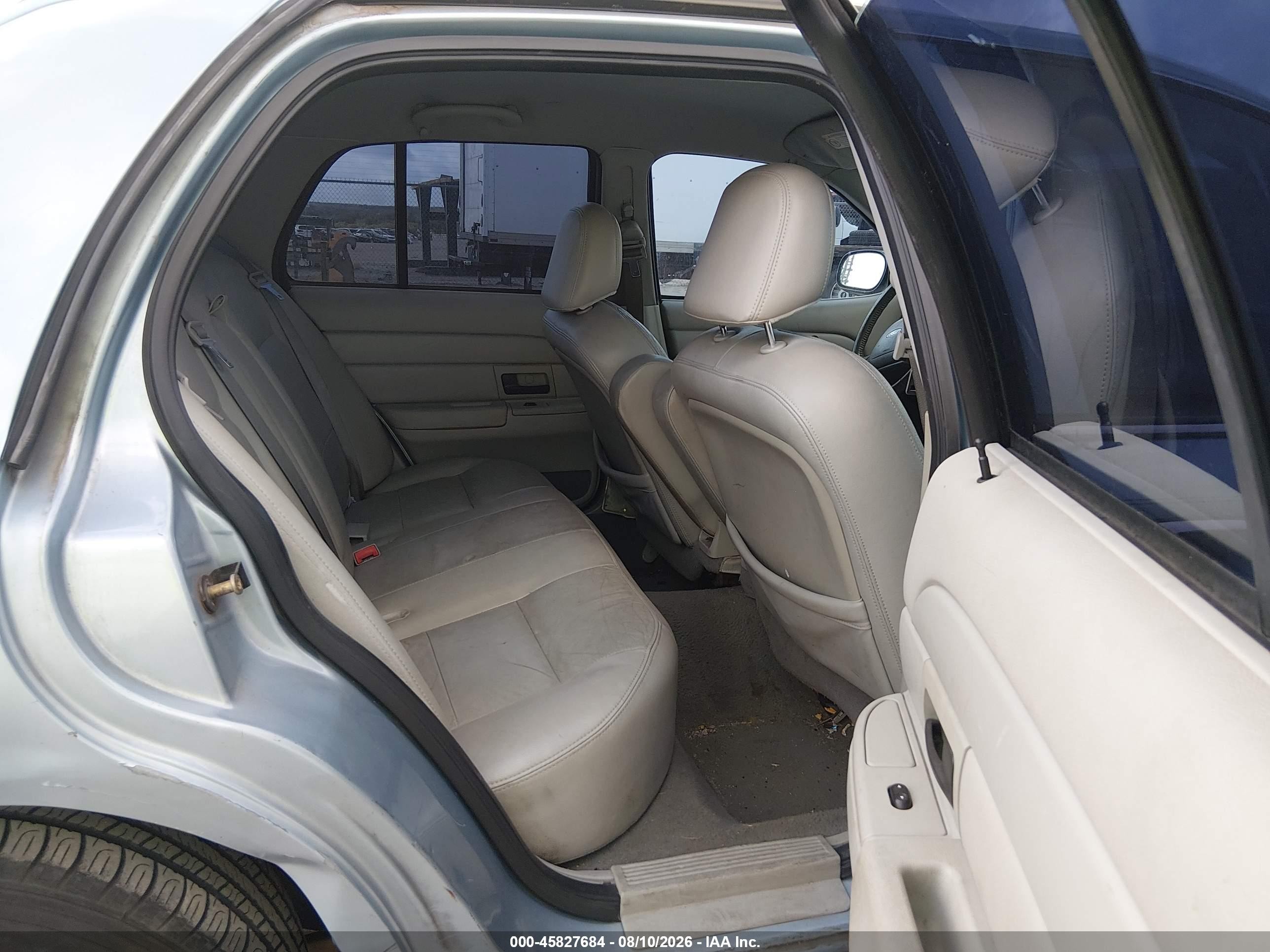 2004 Ford Crown Victoria Lx Blue vin: 2FAFP74W54X125067