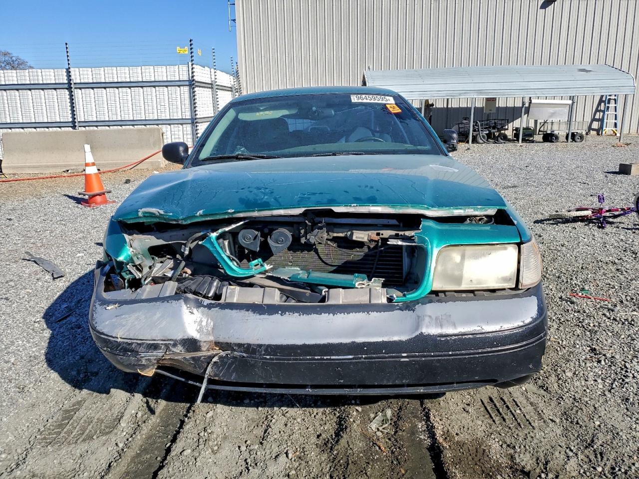 2004 Ford Crown Victoria Lx Green vin: 2FAFP74W54X131032