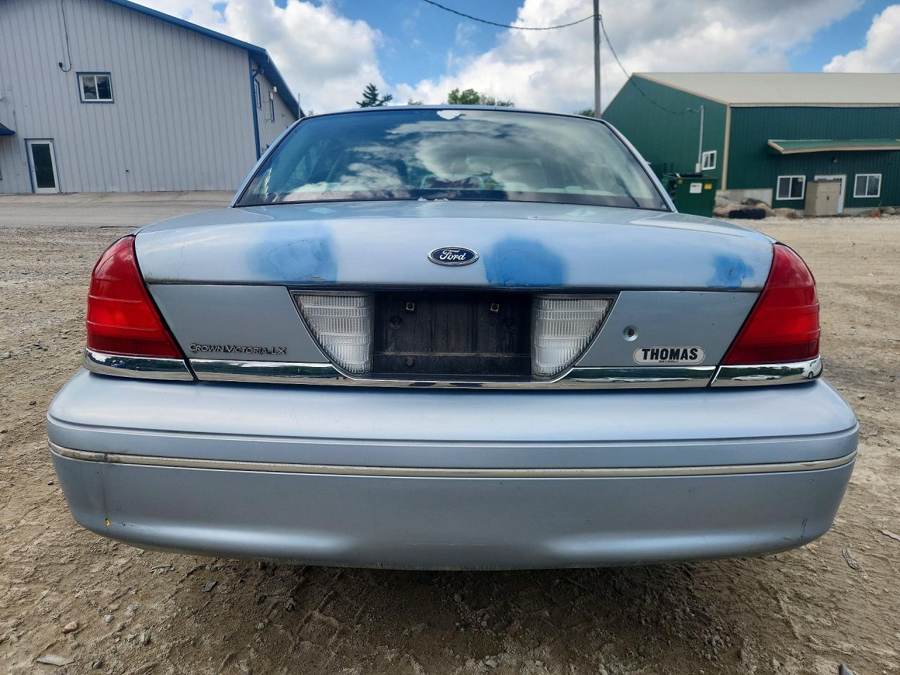 2004 Ford Crown Victoria Lx Синий vin: 2FAFP74W64X126003