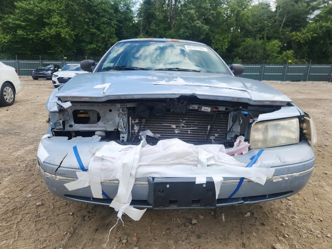 2004 Ford Crown Victoria Lx Синий vin: 2FAFP74W64X126003