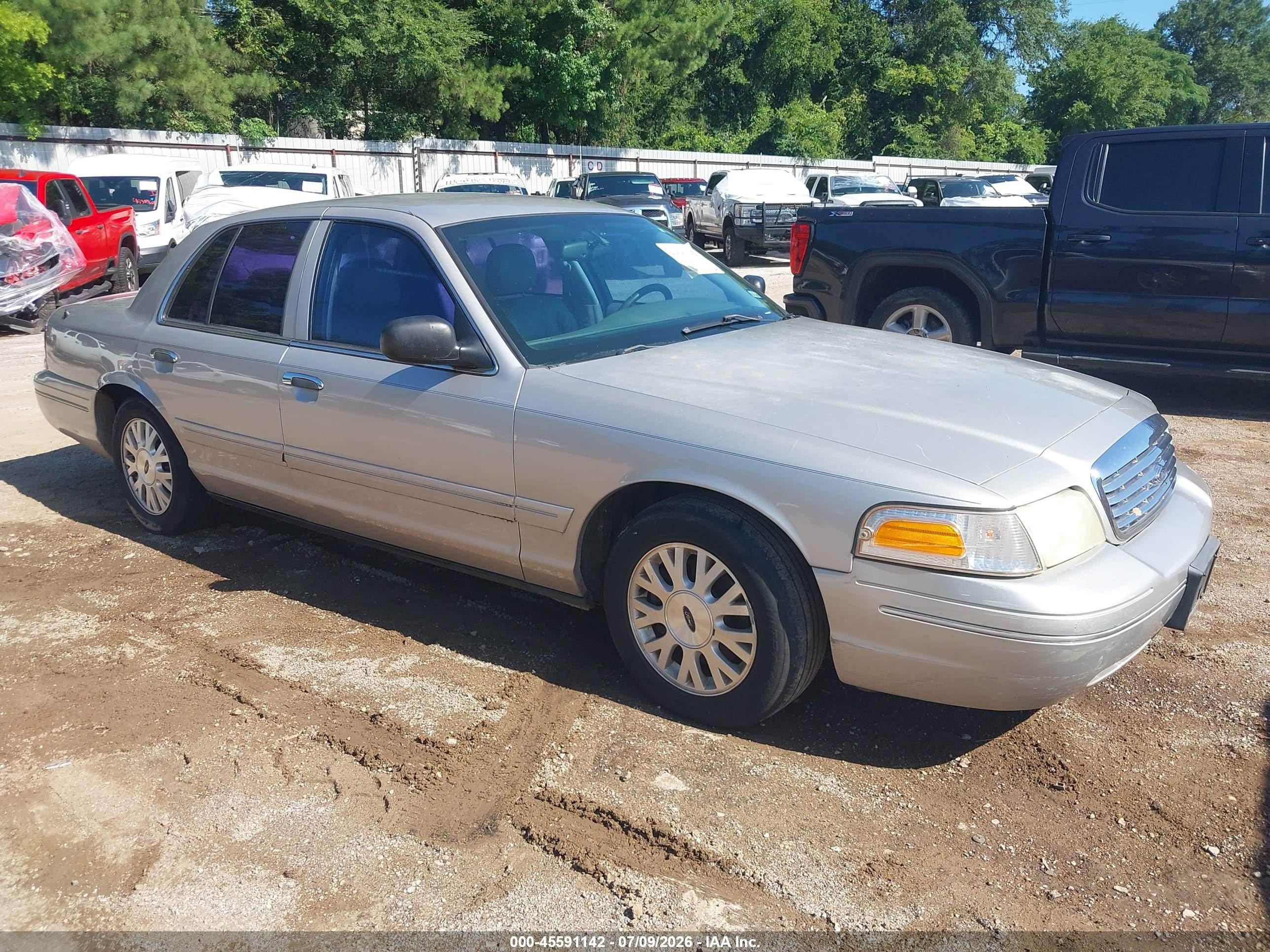 2005 Ford Crown Victoria Lx/lx Sport Silver vin: 2FAFP74W65X118176