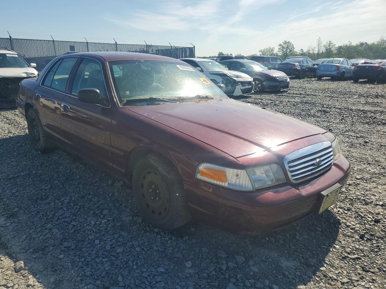 2006 Ford Crown Victoria Lx Red vin: 2FAFP74W66X163250