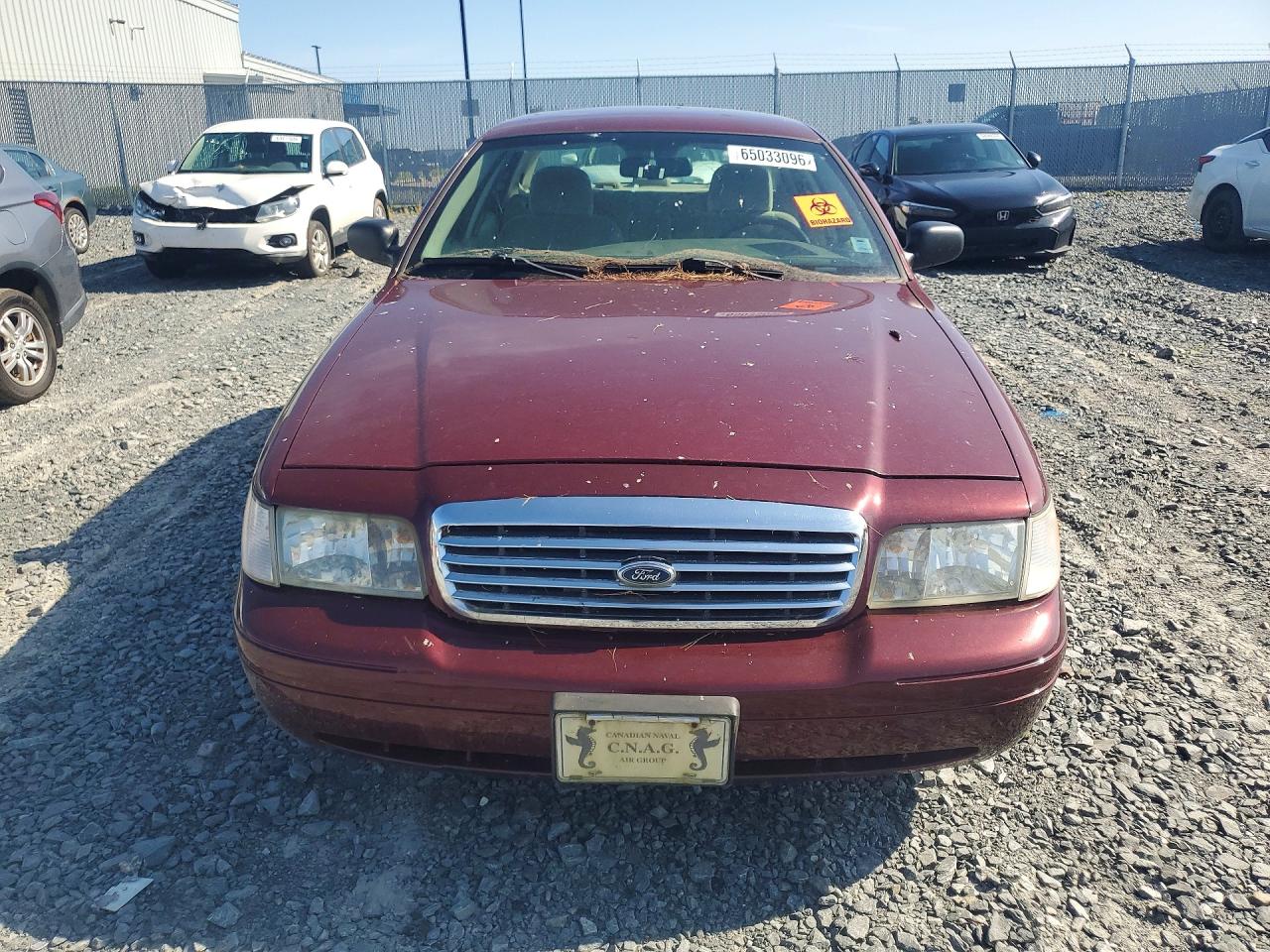 2006 Ford Crown Victoria Lx Red vin: 2FAFP74W66X163250