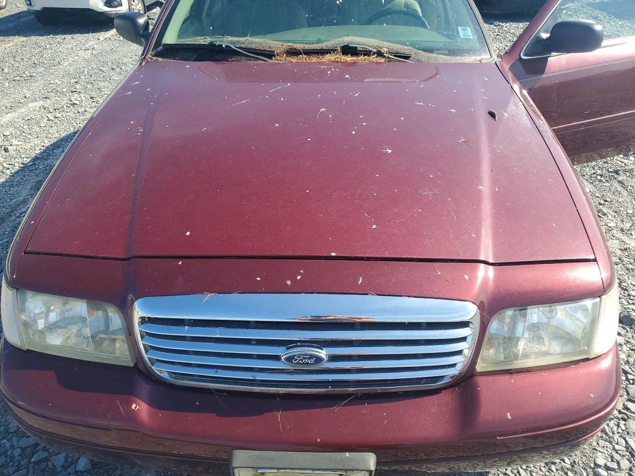 2006 Ford Crown Victoria Lx Red vin: 2FAFP74W66X163250