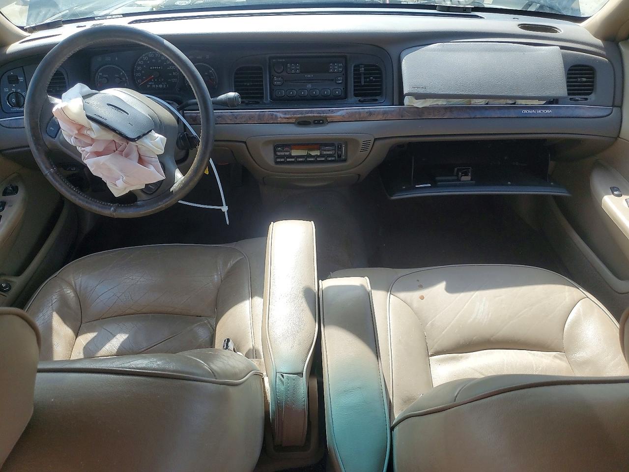 1999 Ford Crown Victoria Lx Green vin: 2FAFP74W6XX104183