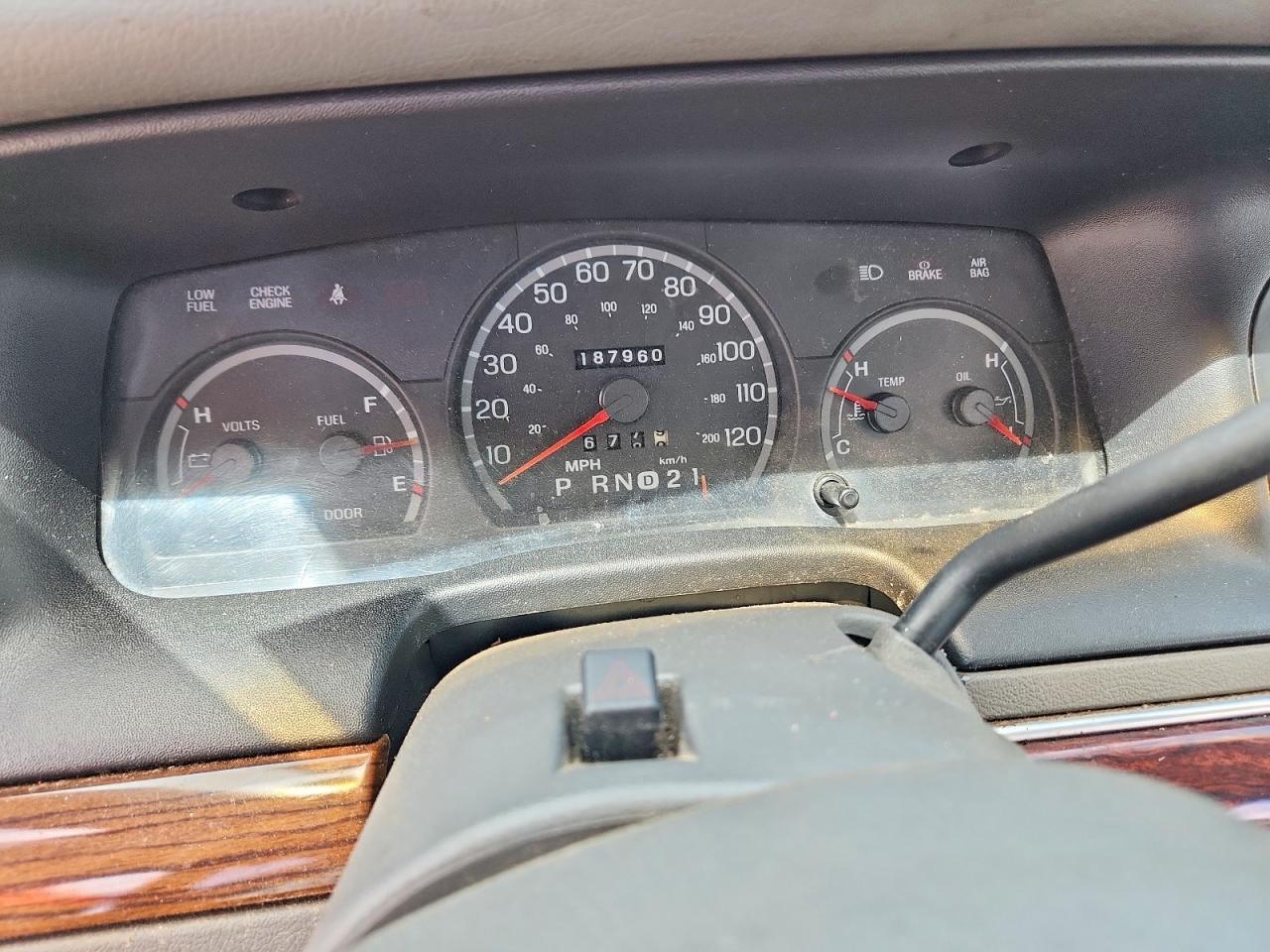 2003 Ford Crown Victoria Lx Blue vin: 2FAFP74W73X130625