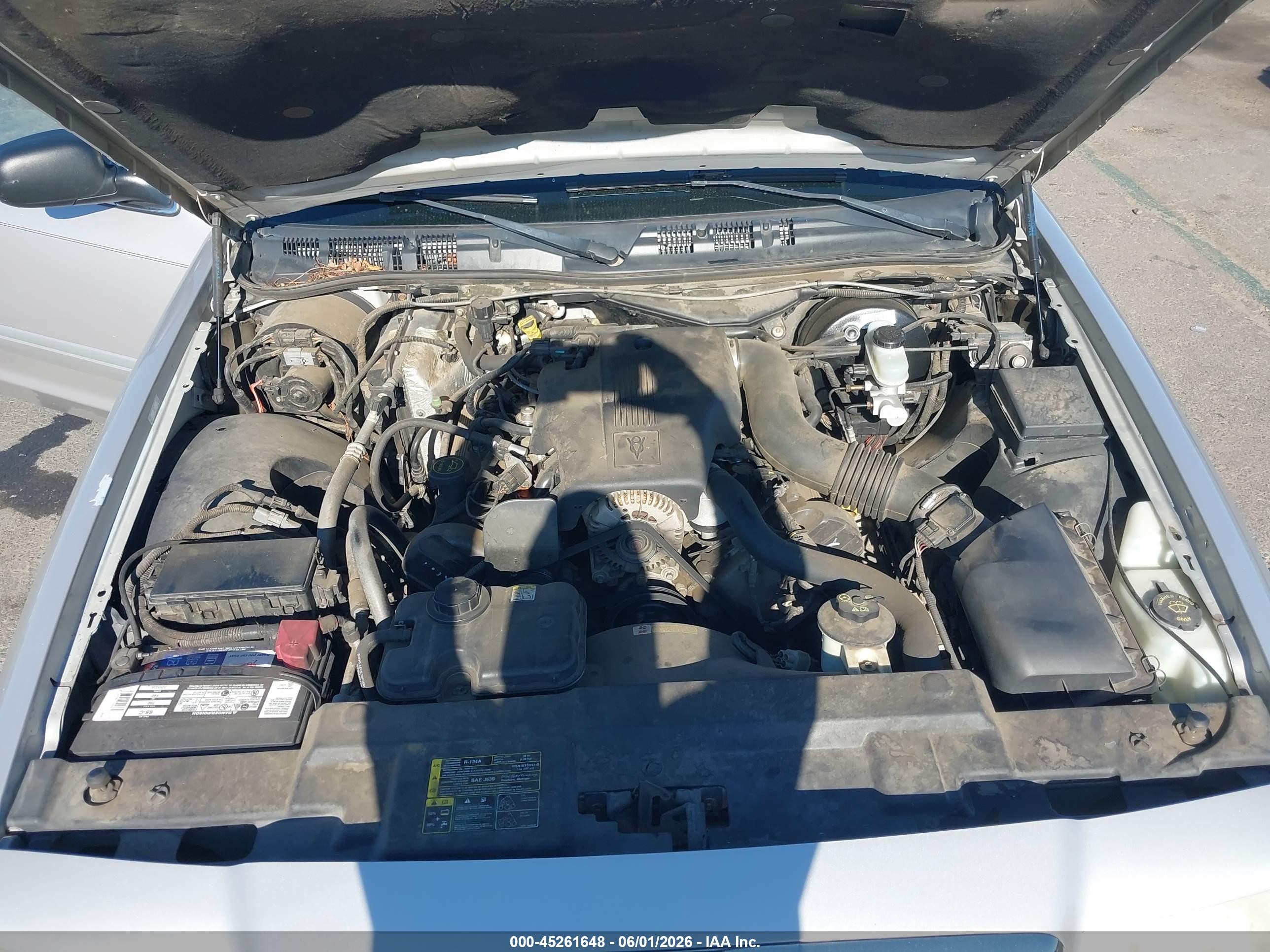 2003 Ford Crown Victoria Lx Silver vin: 2FAFP74W93X197596