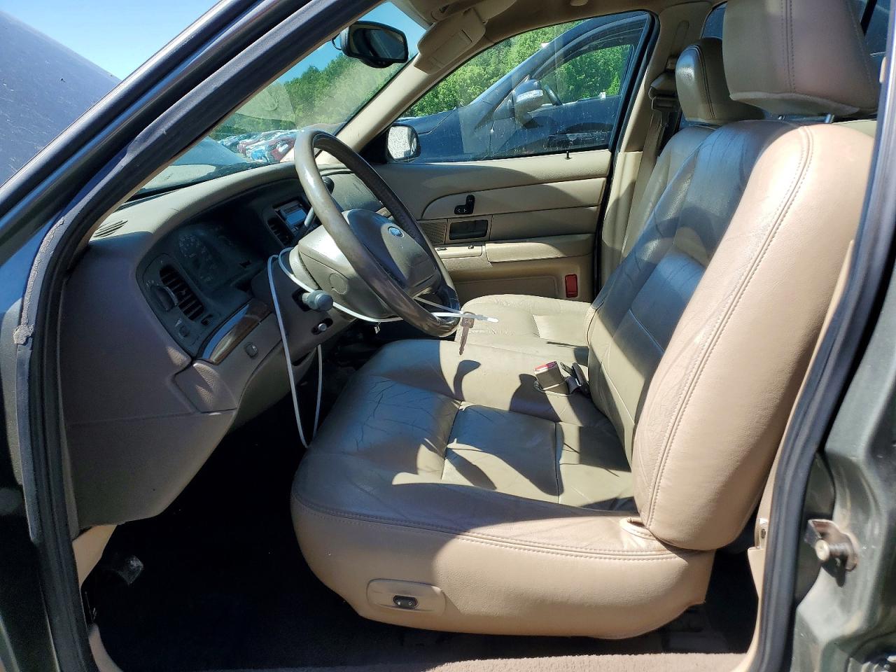 2004 Ford Crown Victoria Lx Зеленый vin: 2FAFP74W94X126271