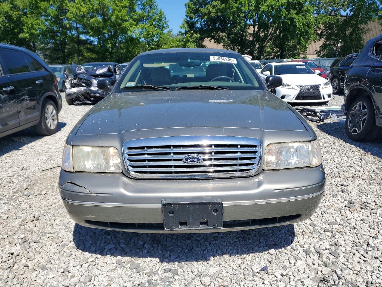 2004 Ford Crown Victoria Lx Зеленый vin: 2FAFP74W94X126271
