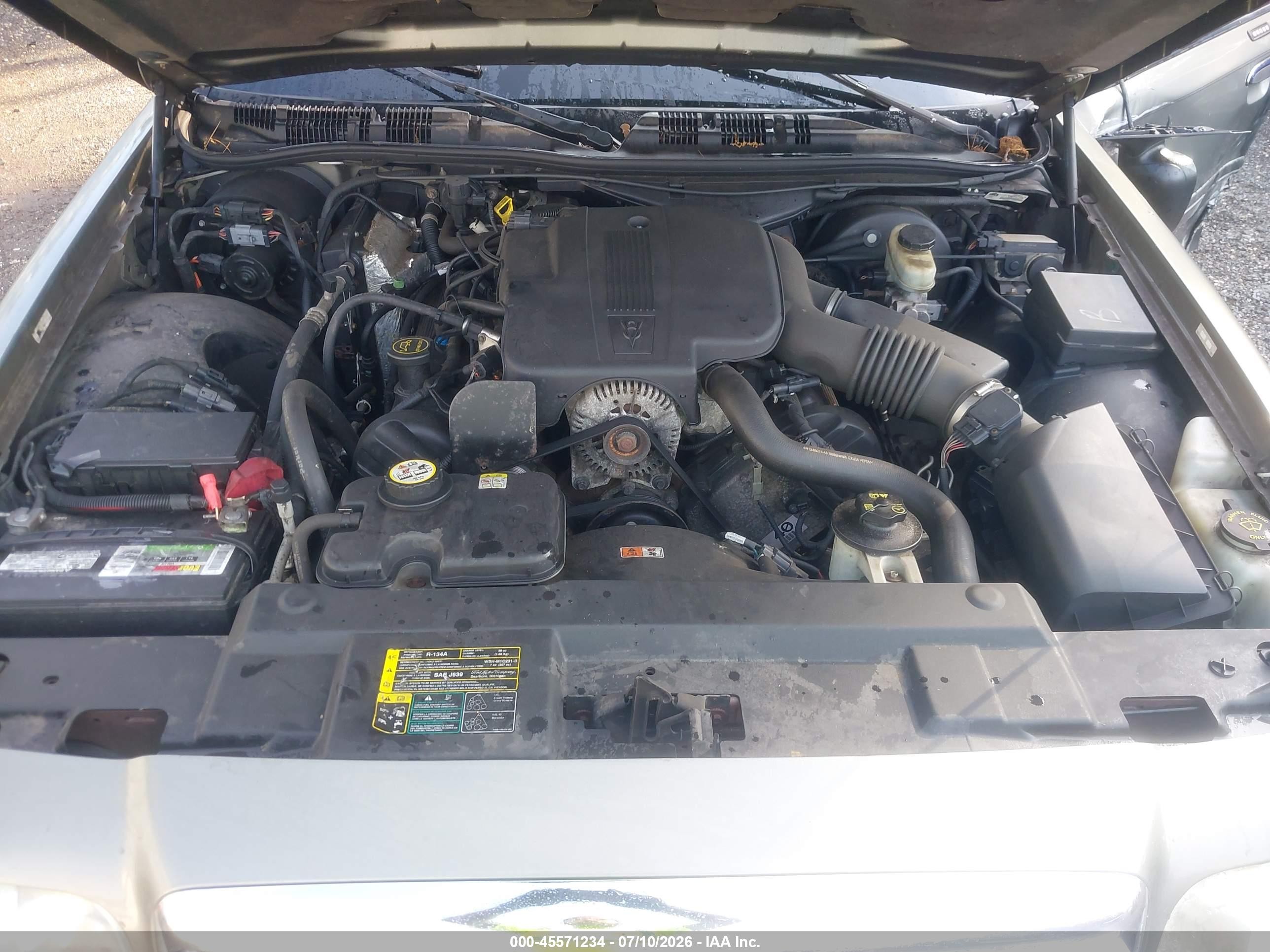 2004 Ford Crown Victoria Lx Tan vin: 2FAFP74W94X182212