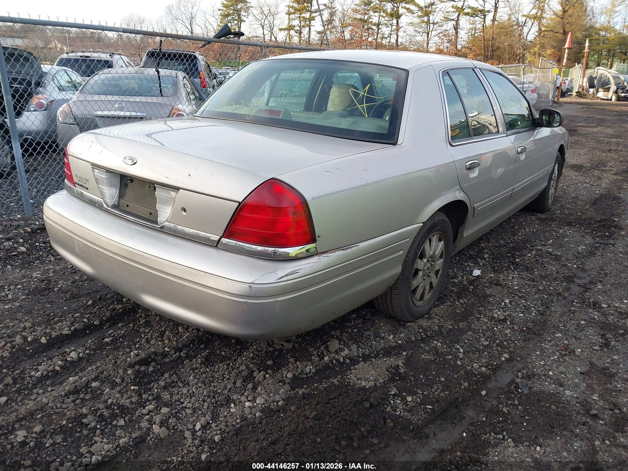 2006 Ford Crown Victoria Lx/lx Sport Gray vin: 2FAFP74W96X159791