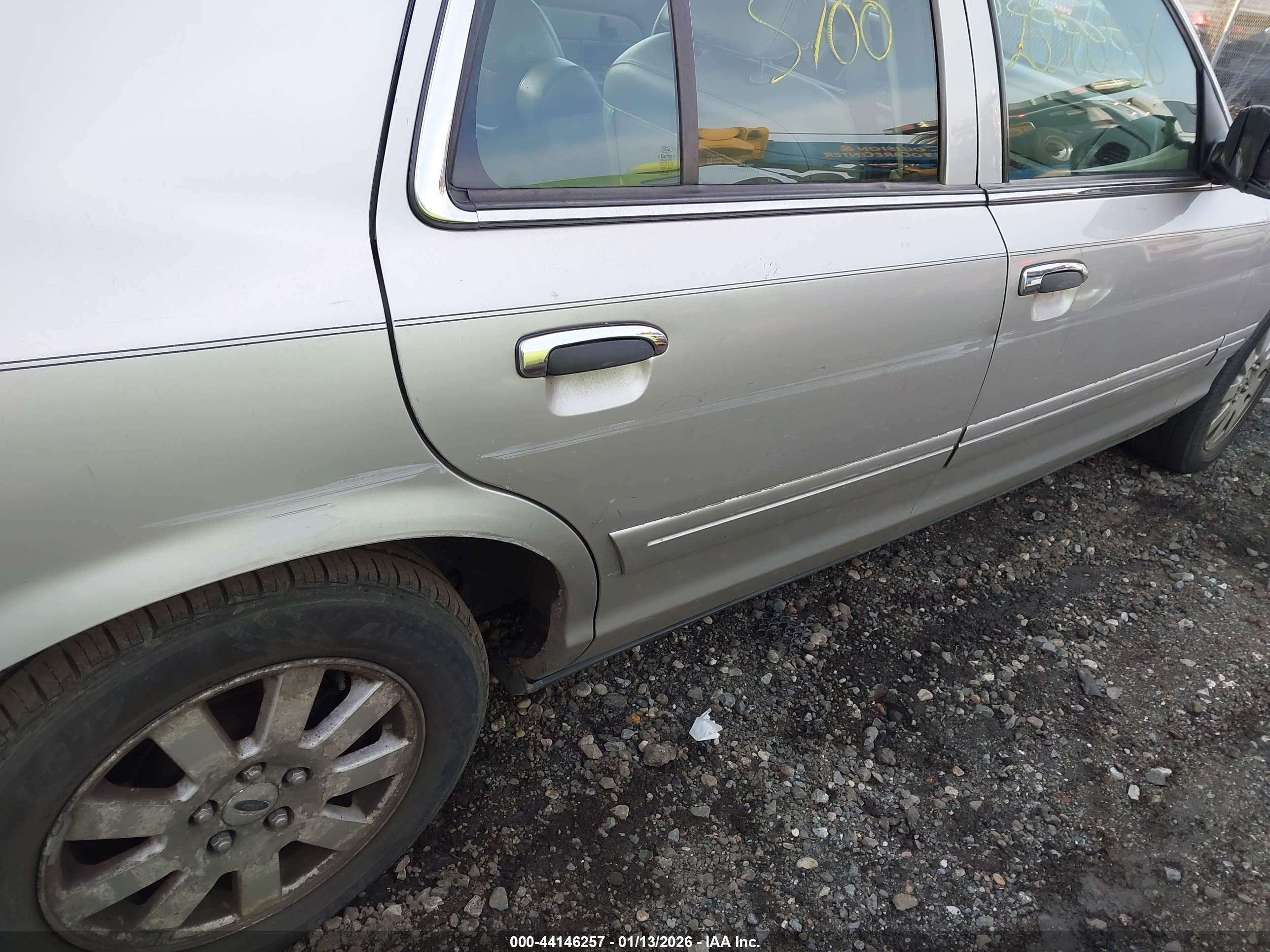 2006 Ford Crown Victoria Lx/lx Sport Gray vin: 2FAFP74W96X159791