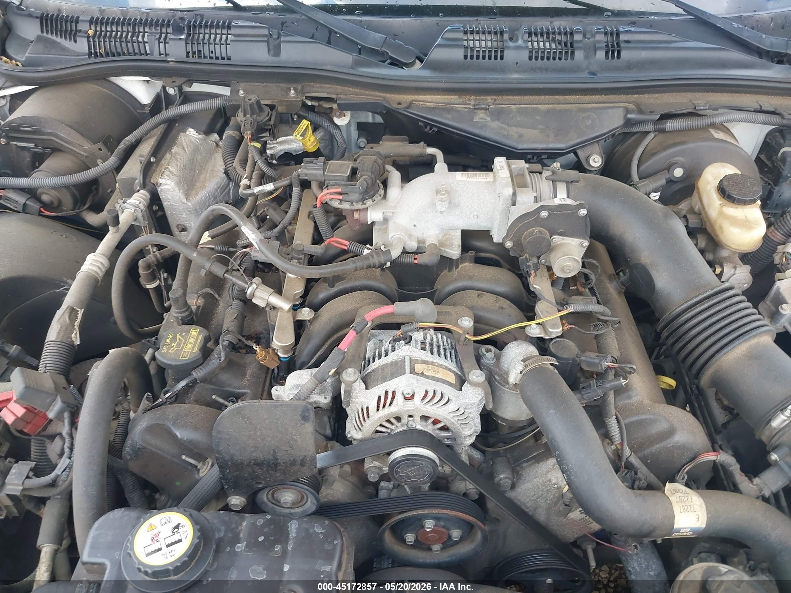 2009 Ford Crown Victoria   Black vin: 2FAHP71V09X124825