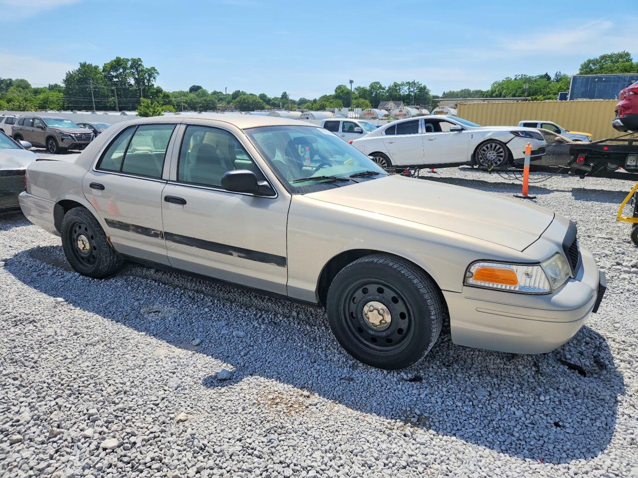2009 Ford Crown Victoria Police Interceptor Серебряный vin: 2FAHP71V19X142928