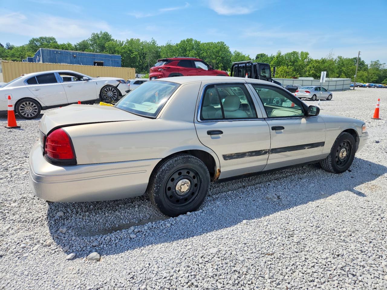2009 Ford Crown Victoria Police Interceptor Серебряный vin: 2FAHP71V19X142928