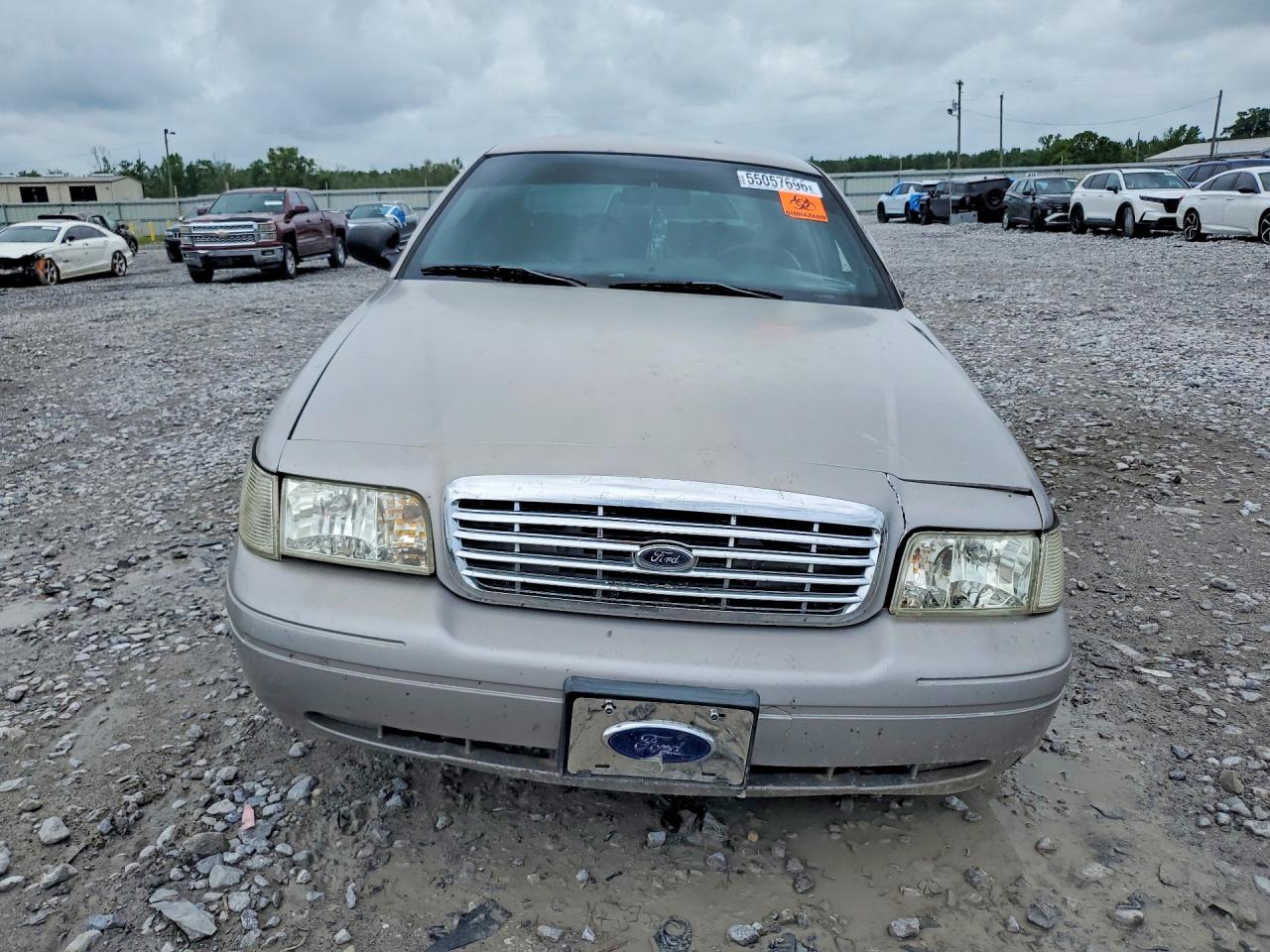2008 Ford Crown Victoria Police Interceptor Silver vin: 2FAHP71V28X102243