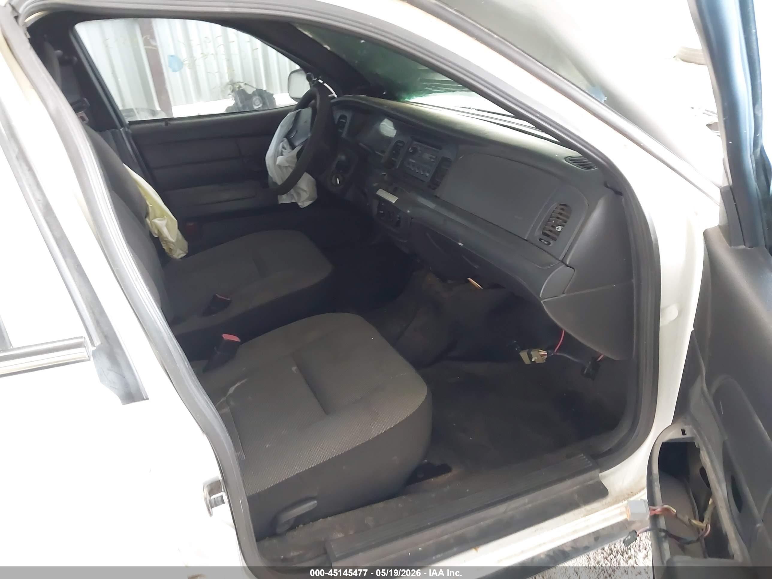 2009 Ford Crown Victoria Police/police Interceptor White vin: 2FAHP71V39X114872