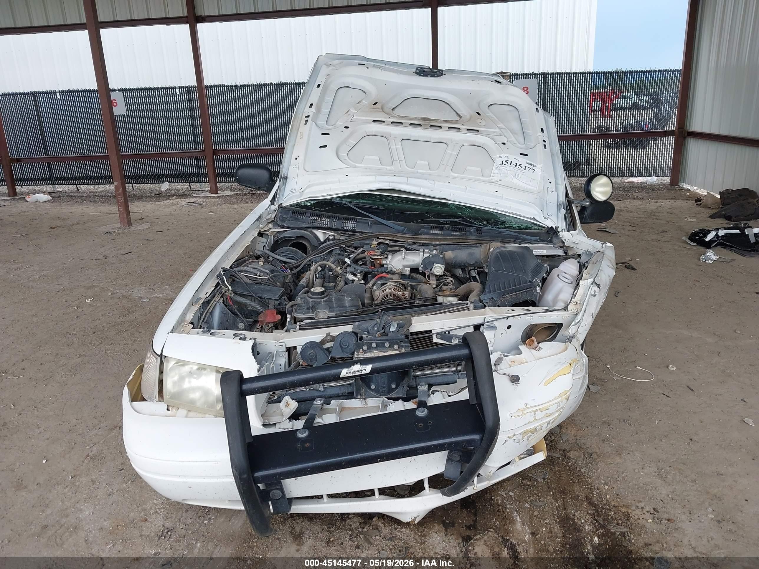 2009 Ford Crown Victoria Police/police Interceptor White vin: 2FAHP71V39X114872