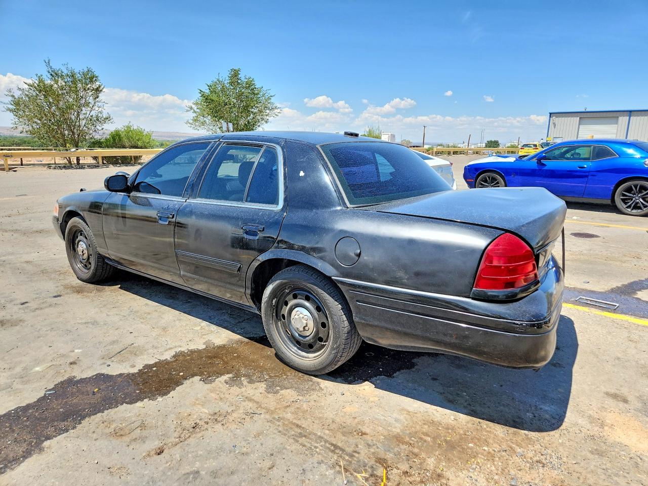 2009 Ford Crown Victoria Police Interceptor Black vin: 2FAHP71V59X122844