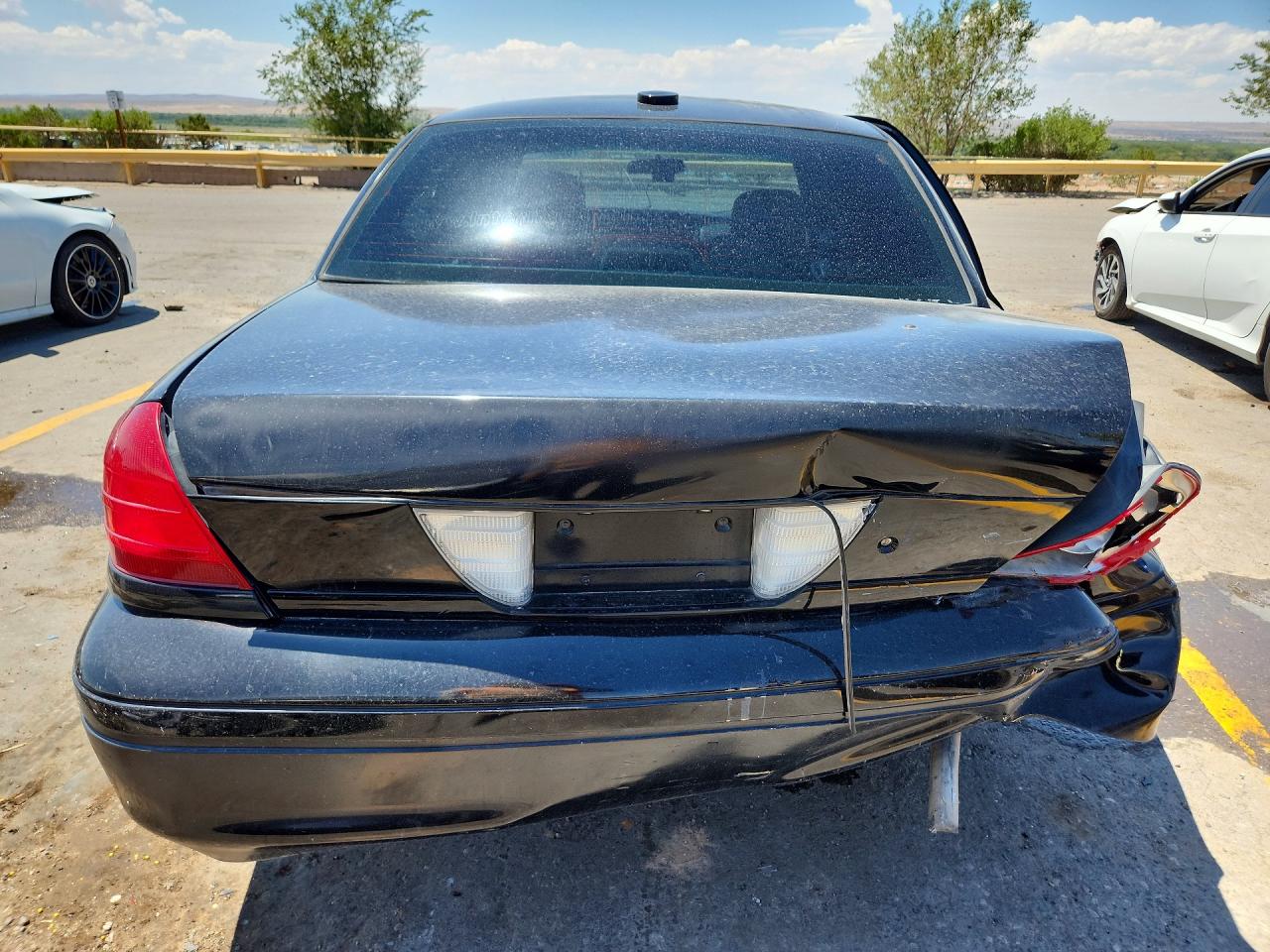 2009 Ford Crown Victoria Police Interceptor Black vin: 2FAHP71V59X122844
