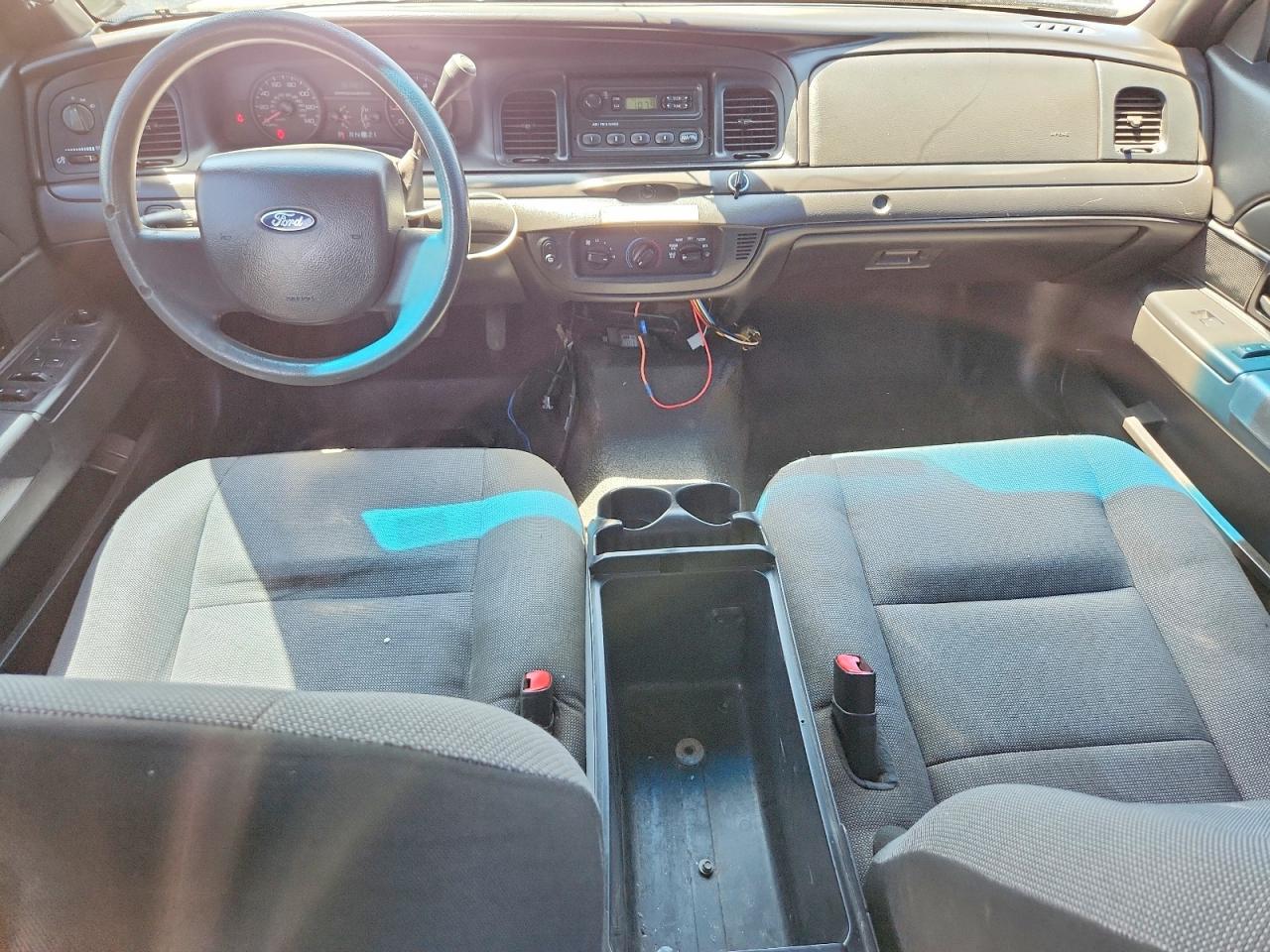 2009 Ford Crown Victoria Police Interceptor Black vin: 2FAHP71V59X122844