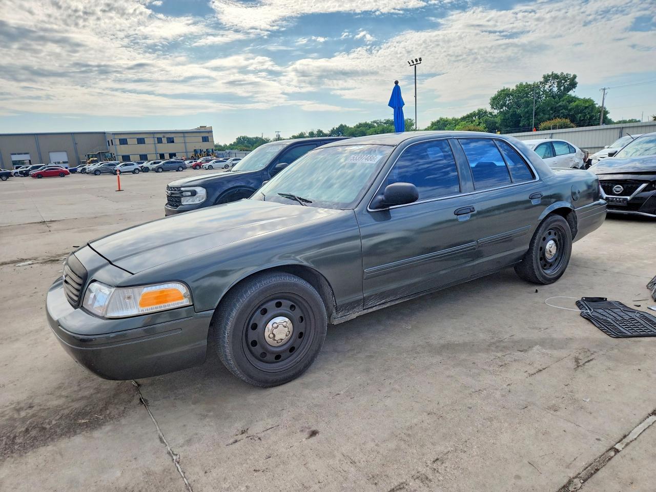 2009 Ford Crown Victoria Police Interceptor Gray vin: 2FAHP71V69X141192