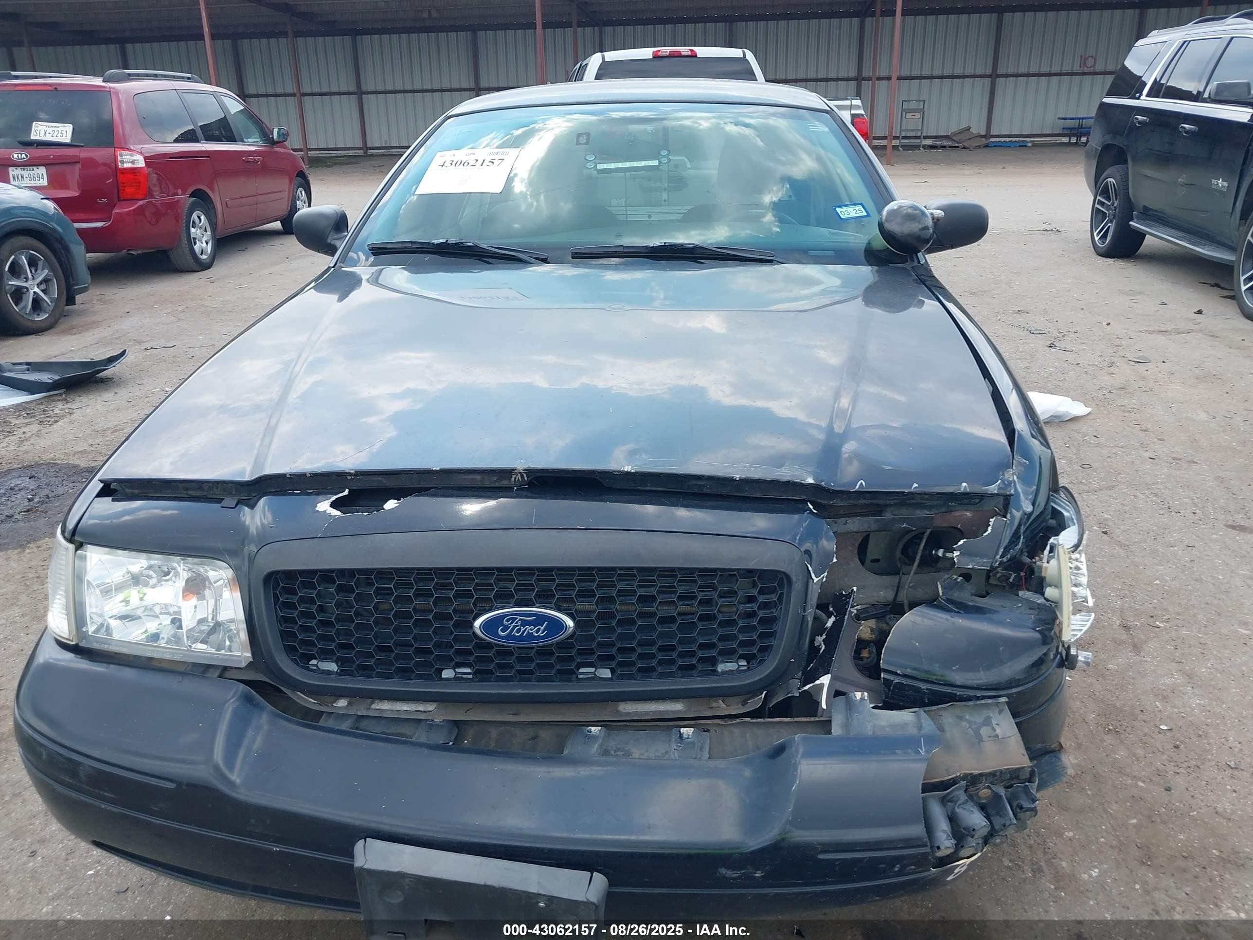 2009 Ford Crown Victoria Police/police Interceptor Черный vin: 2FAHP71V89X120277