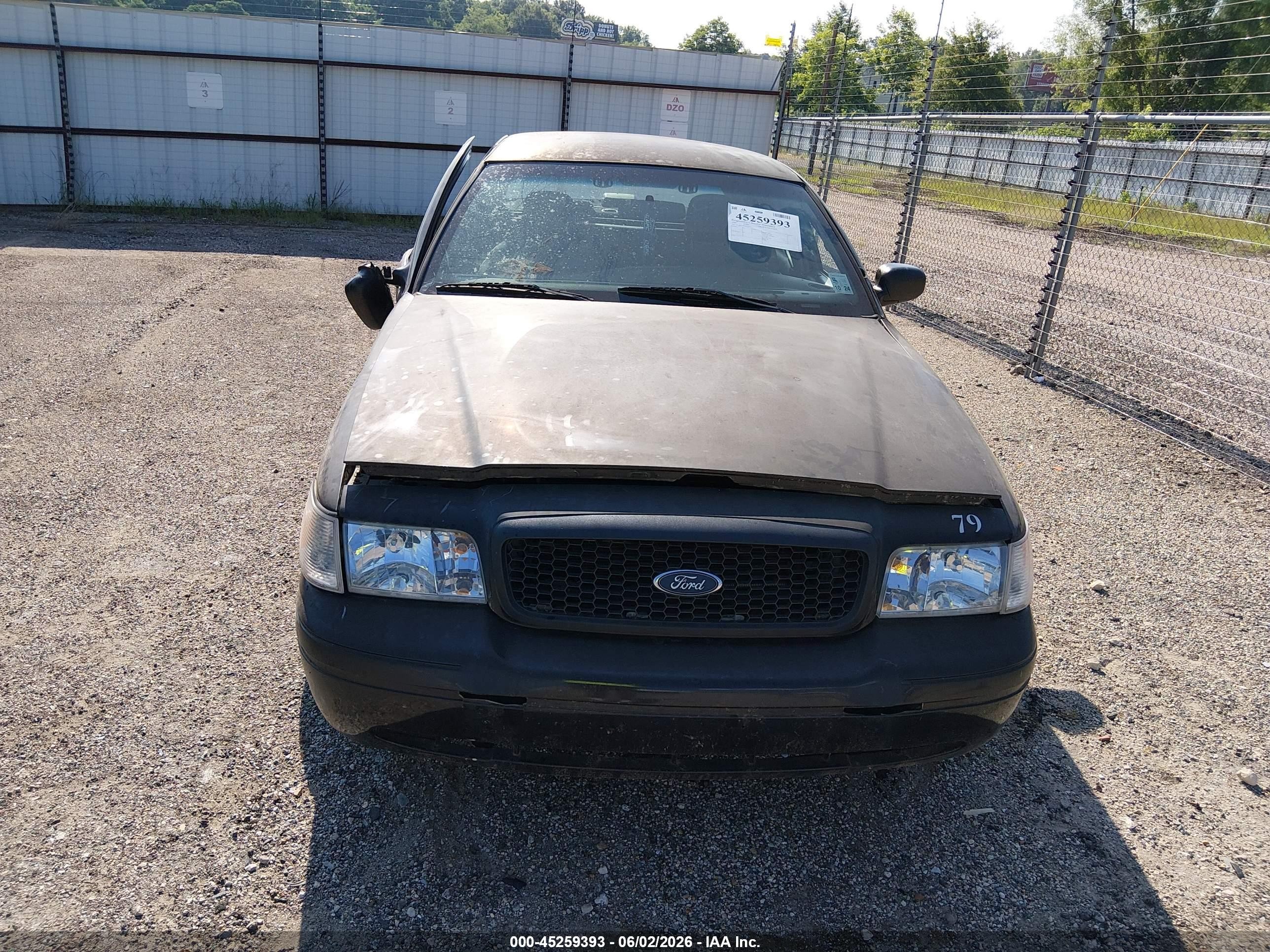 2009 Ford Crown Victoria Police/police Interceptor Black vin: 2FAHP71V99X145575