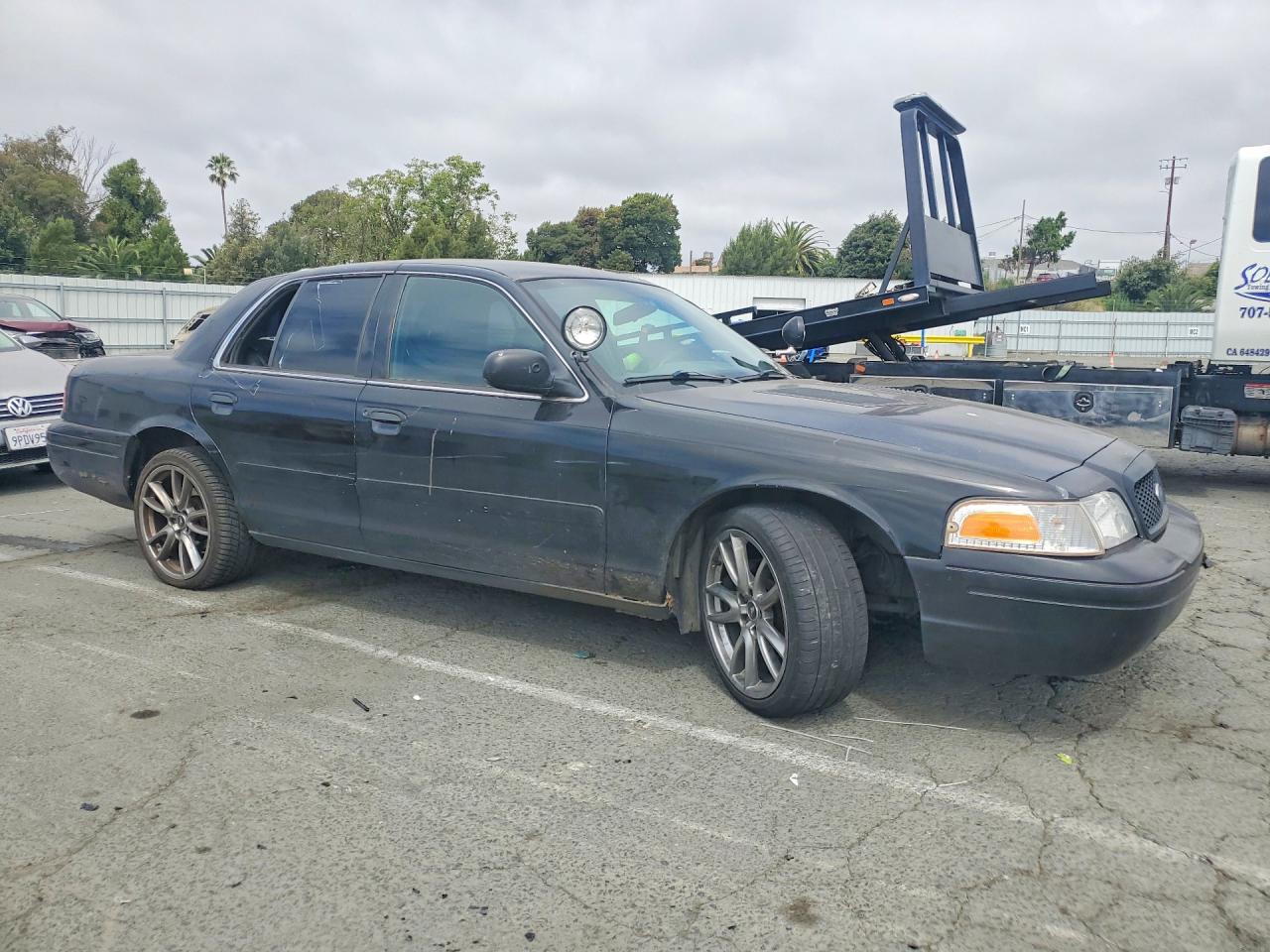 2007 Ford Crown Victoria Police Interceptor Black vin: 2FAHP71W07X125253