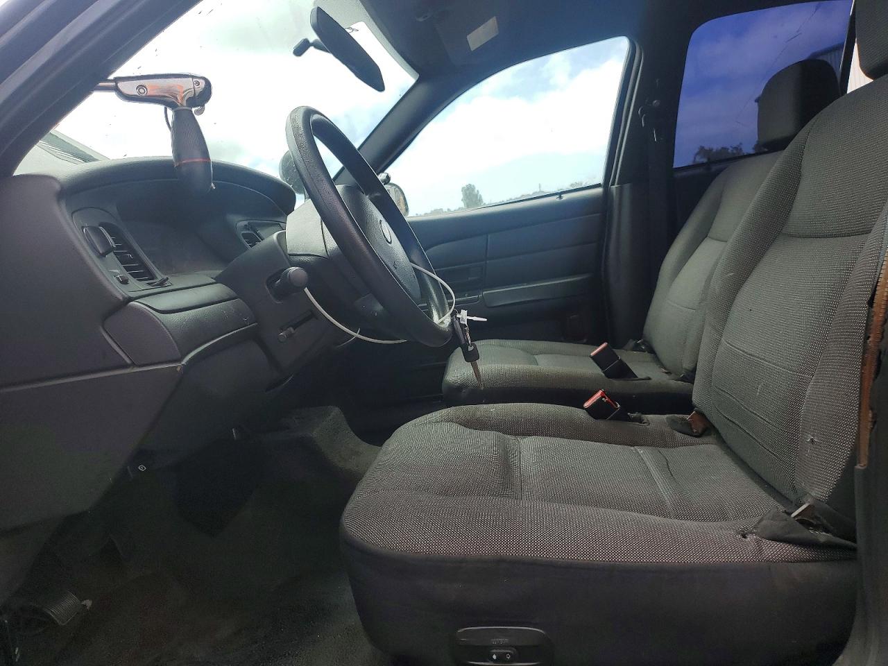 2007 Ford Crown Victoria Police Interceptor Black vin: 2FAHP71W07X125253