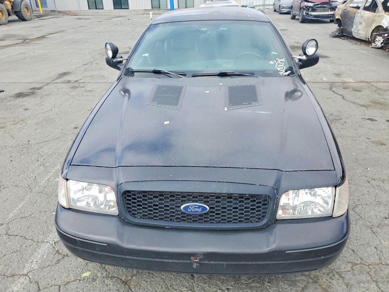 2007 Ford Crown Victoria Police Interceptor Black vin: 2FAHP71W07X125253