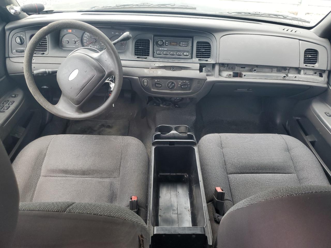 2004 Ford Crown Victoria Police Interceptor Black vin: 2FAHP71W34X154662