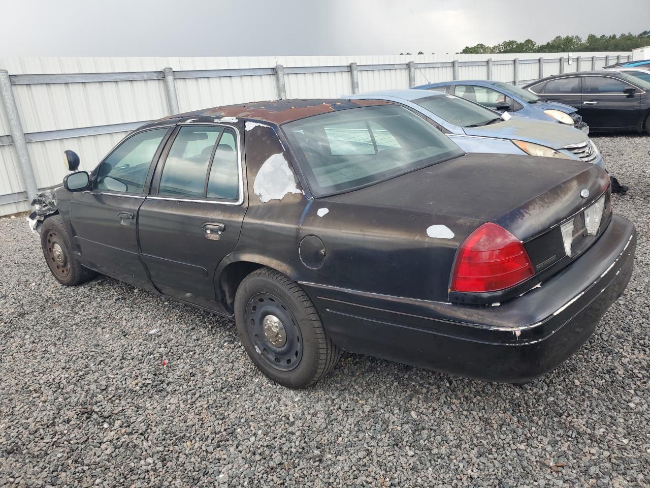 2004 Ford Crown Victoria Police Interceptor Black vin: 2FAHP71W34X154662