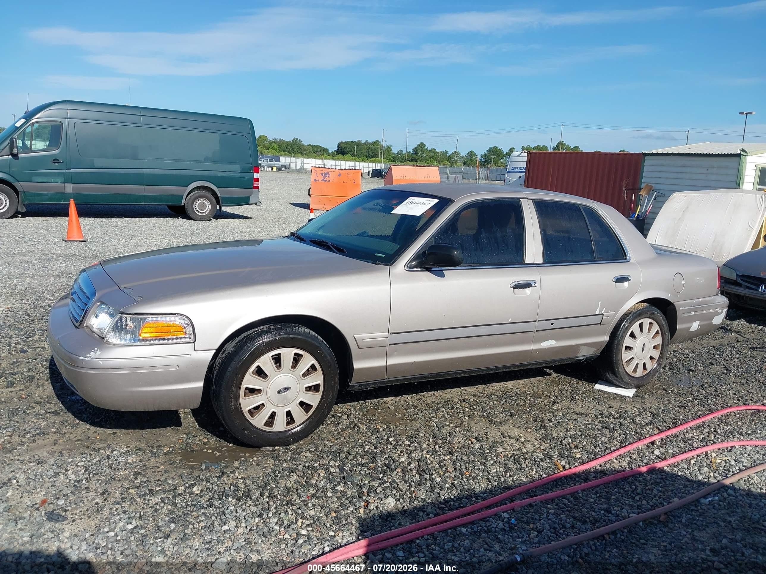 2006 Ford Crown Victoria Police/police Interceptor Gray vin: 2FAHP71W36X100670