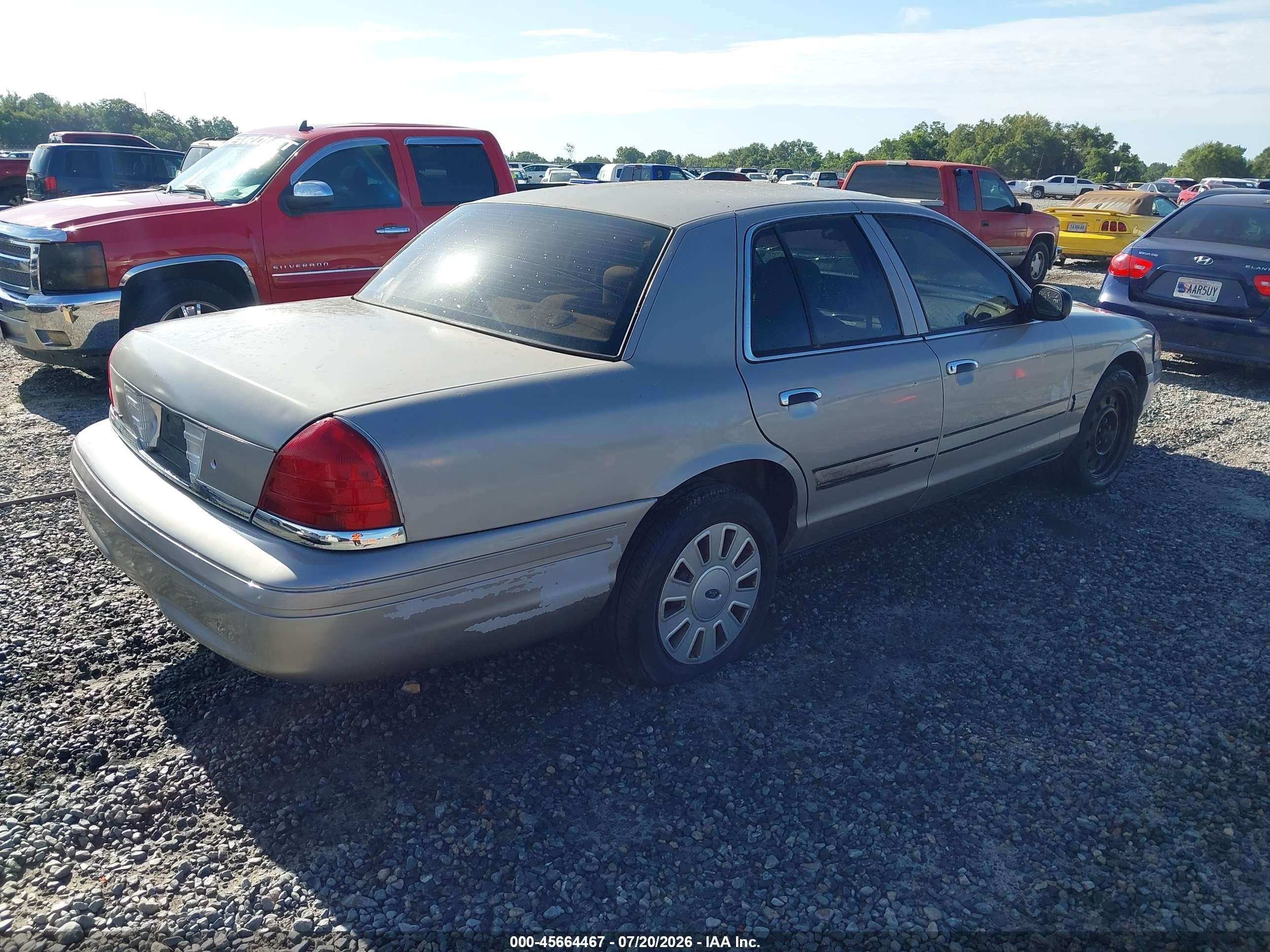 2006 Ford Crown Victoria Police/police Interceptor Gray vin: 2FAHP71W36X100670