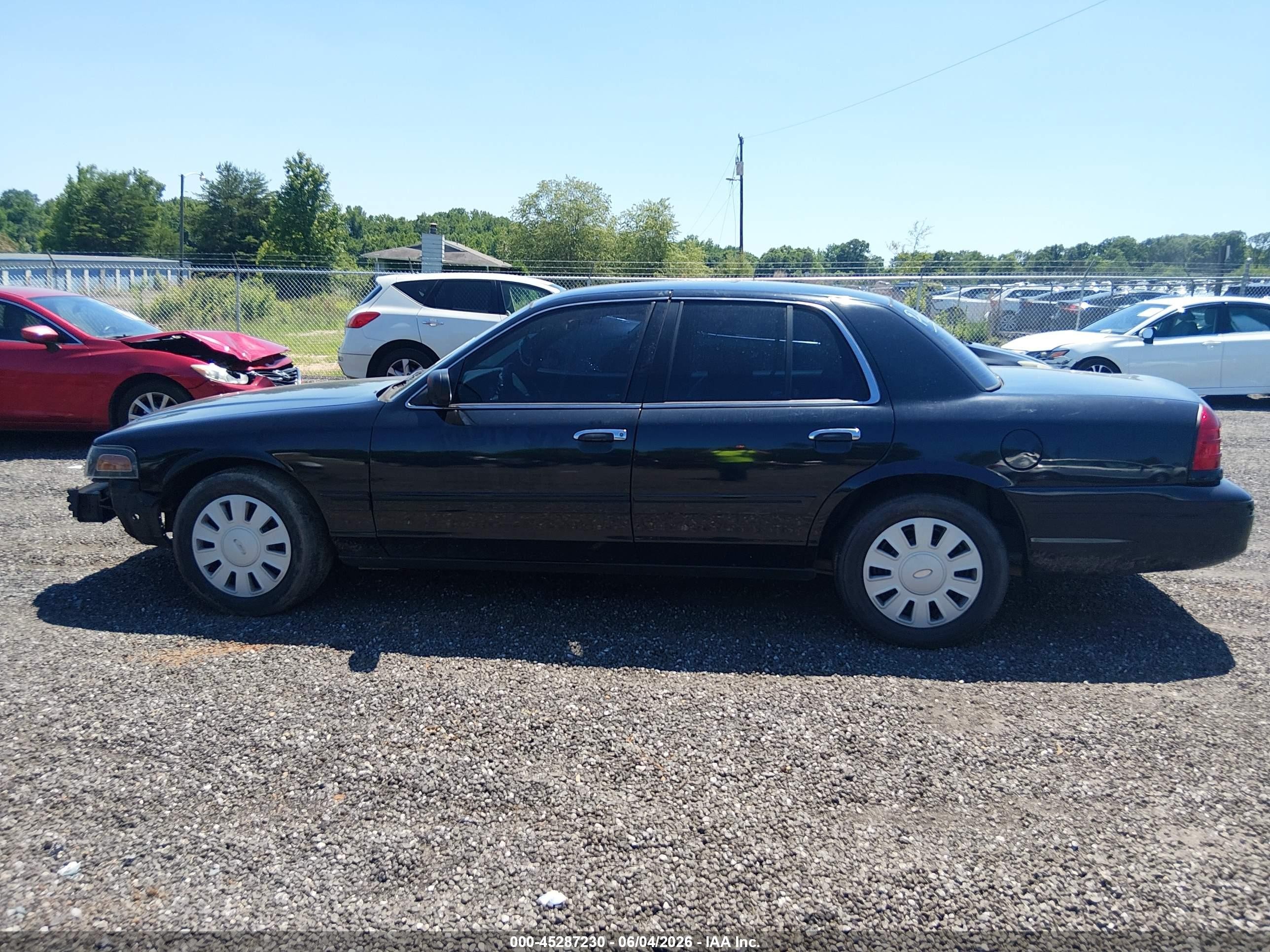 2006 Ford Crown Victoria Police/police Interceptor Black vin: 2FAHP71W56X151734