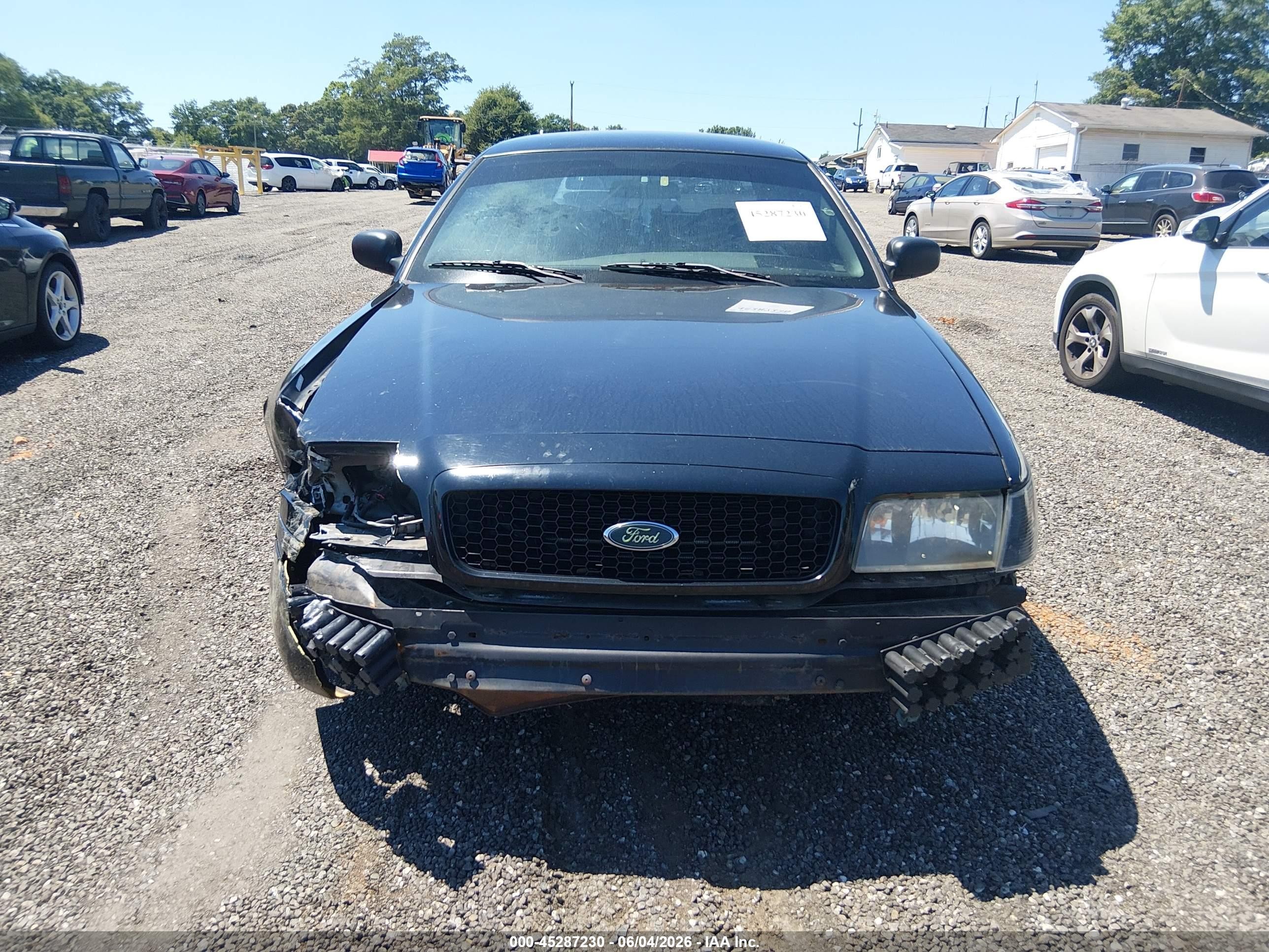 2006 Ford Crown Victoria Police/police Interceptor Black vin: 2FAHP71W56X151734