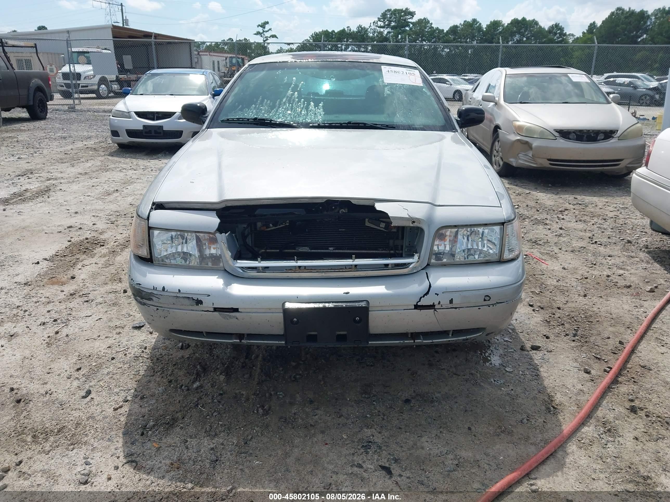 2007 Ford Crown Victoria Police/police Interceptor Серый vin: 2FAHP71W57X130464