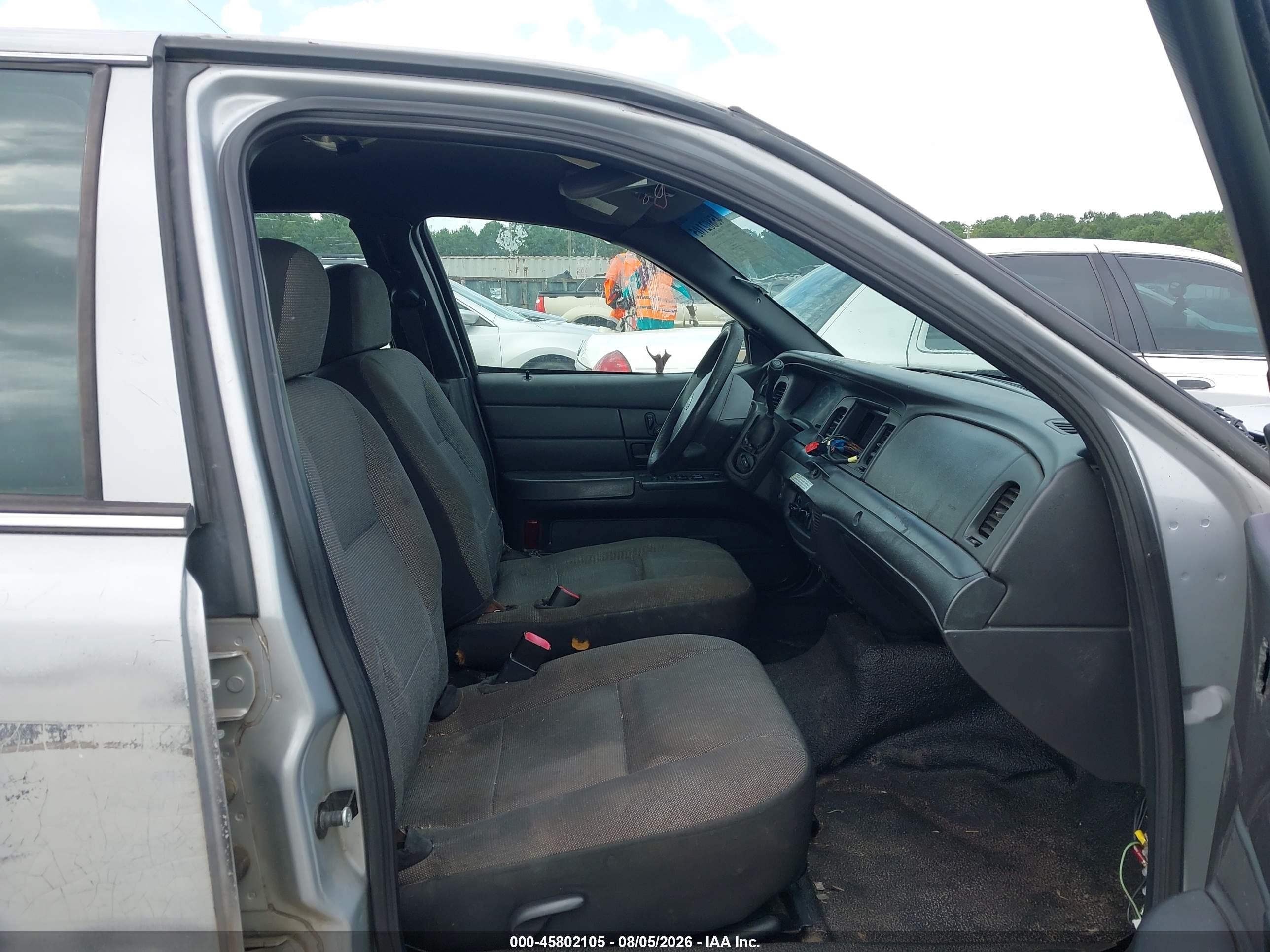 2007 Ford Crown Victoria Police/police Interceptor Серый vin: 2FAHP71W57X130464