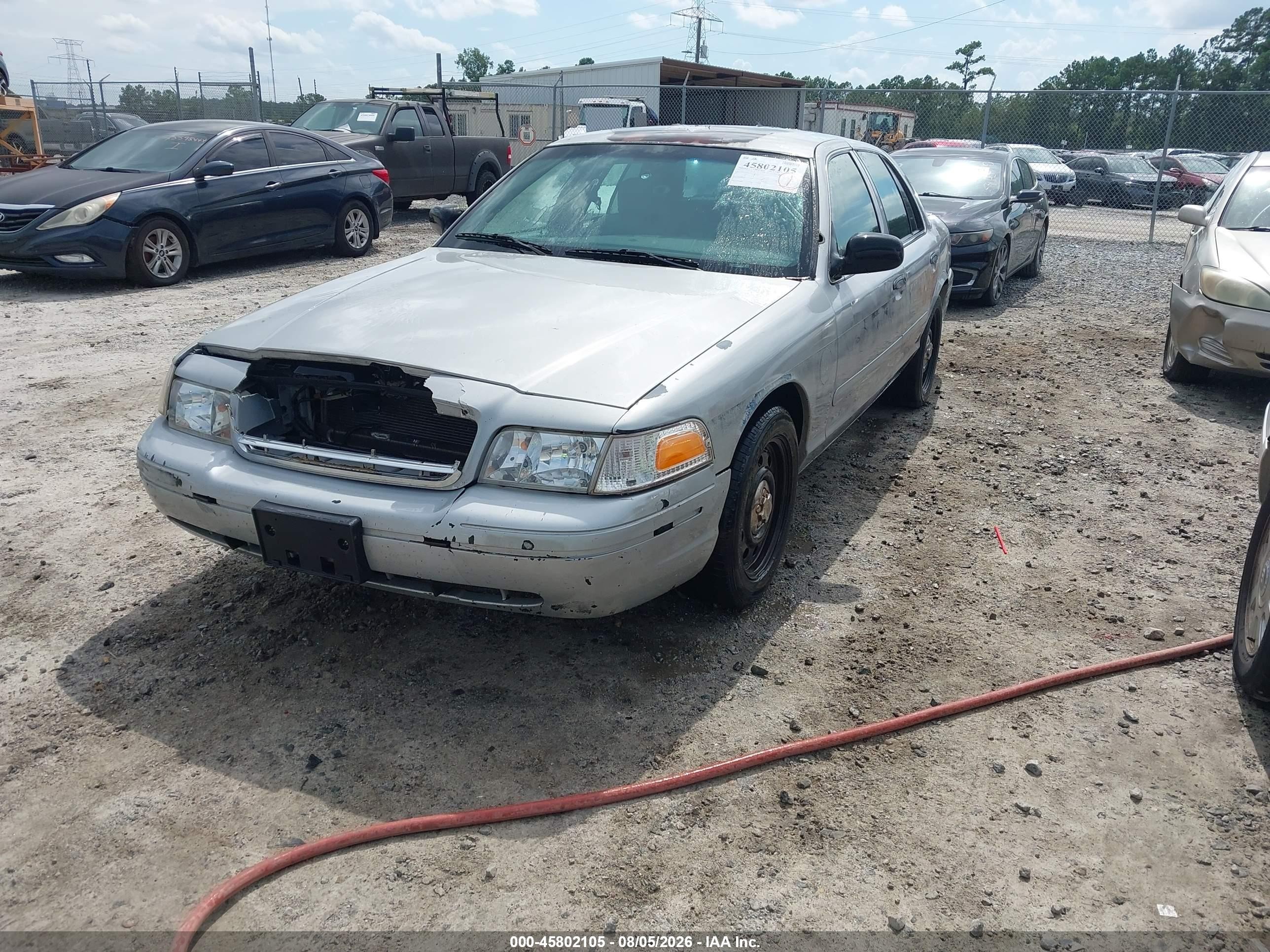 2007 Ford Crown Victoria Police/police Interceptor Серый vin: 2FAHP71W57X130464