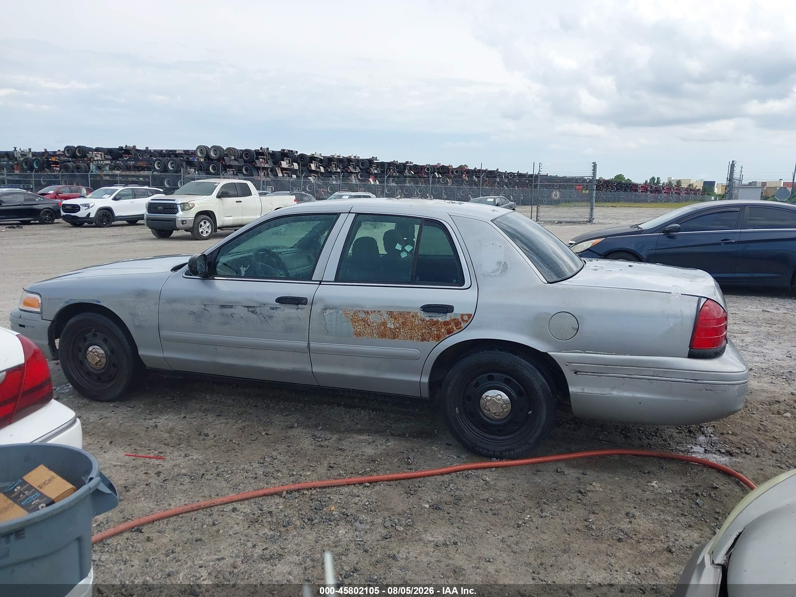 2007 Ford Crown Victoria Police/police Interceptor Серый vin: 2FAHP71W57X130464