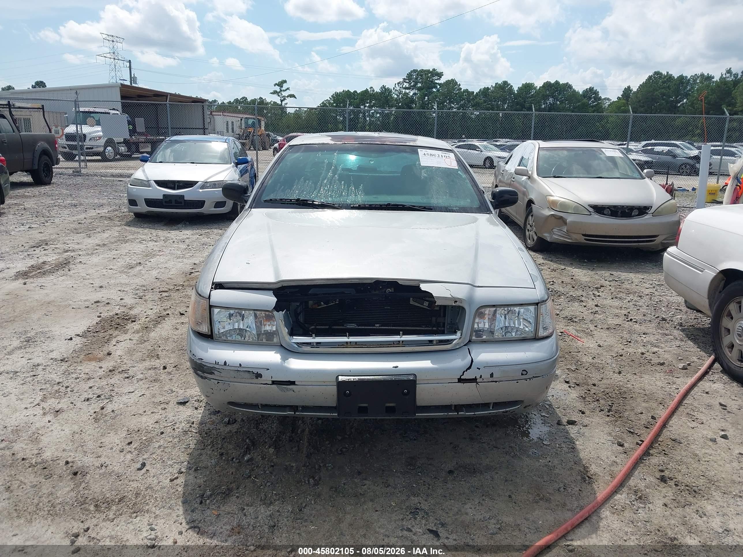 2007 Ford Crown Victoria Police/police Interceptor Серый vin: 2FAHP71W57X130464