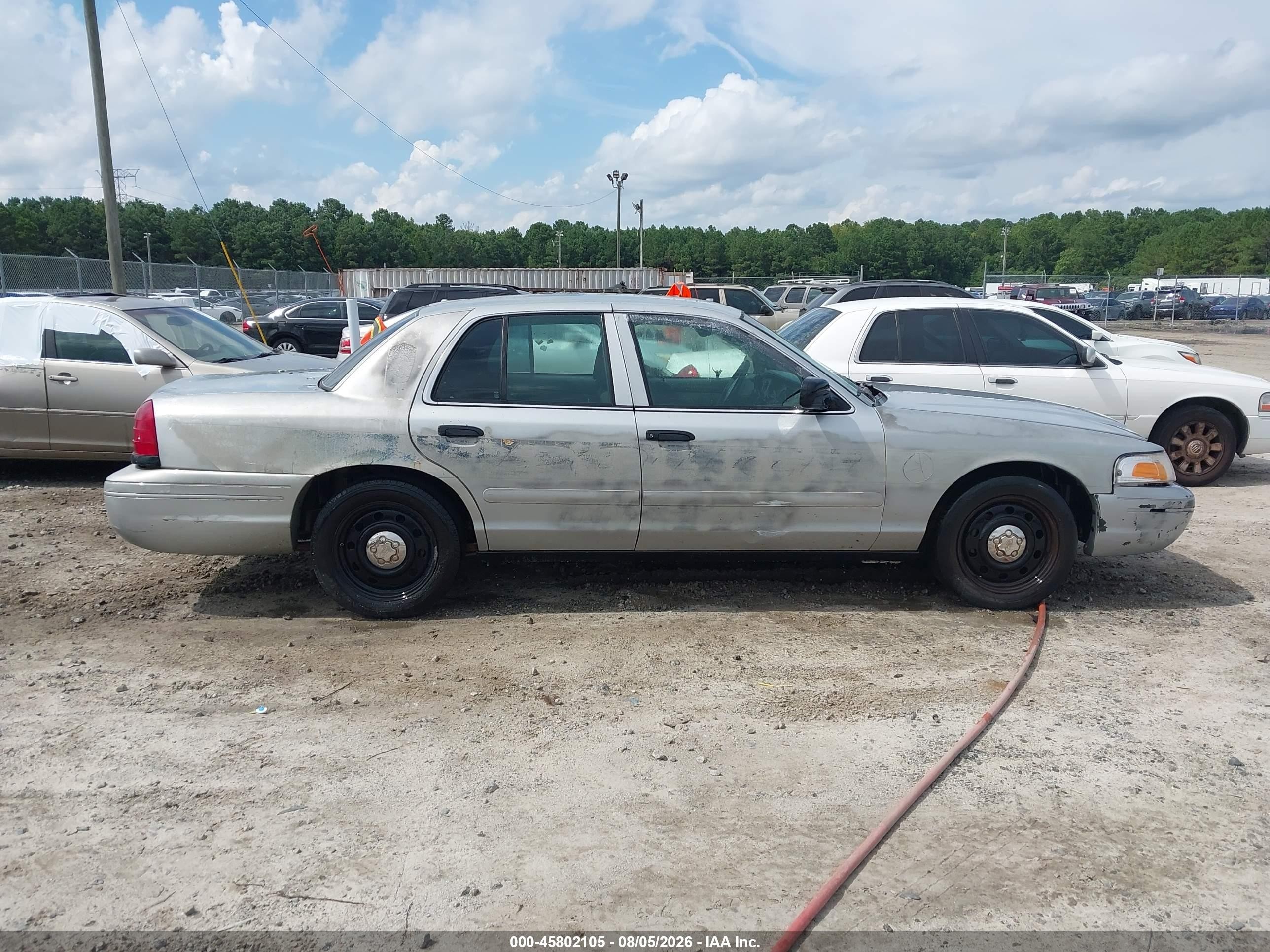 2007 Ford Crown Victoria Police/police Interceptor Серый vin: 2FAHP71W57X130464