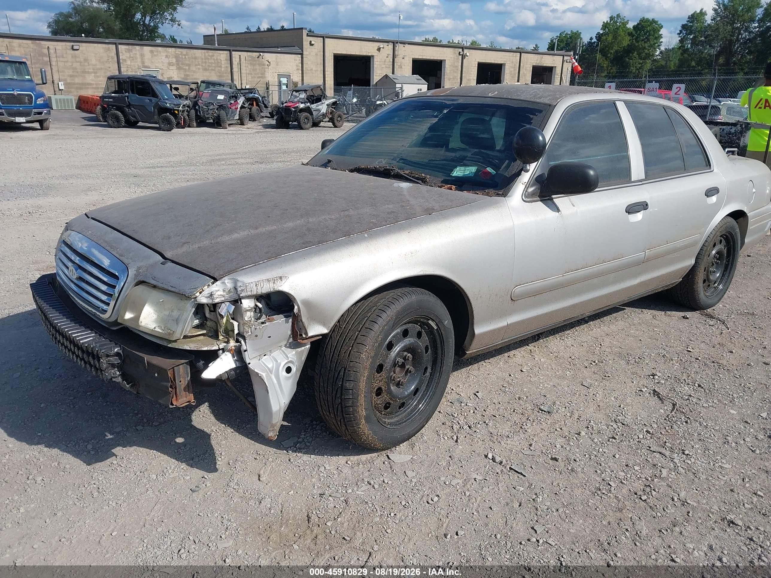 2006 Ford Crown Victoria Police/police Interceptor Silver vin: 2FAHP71W66X147210