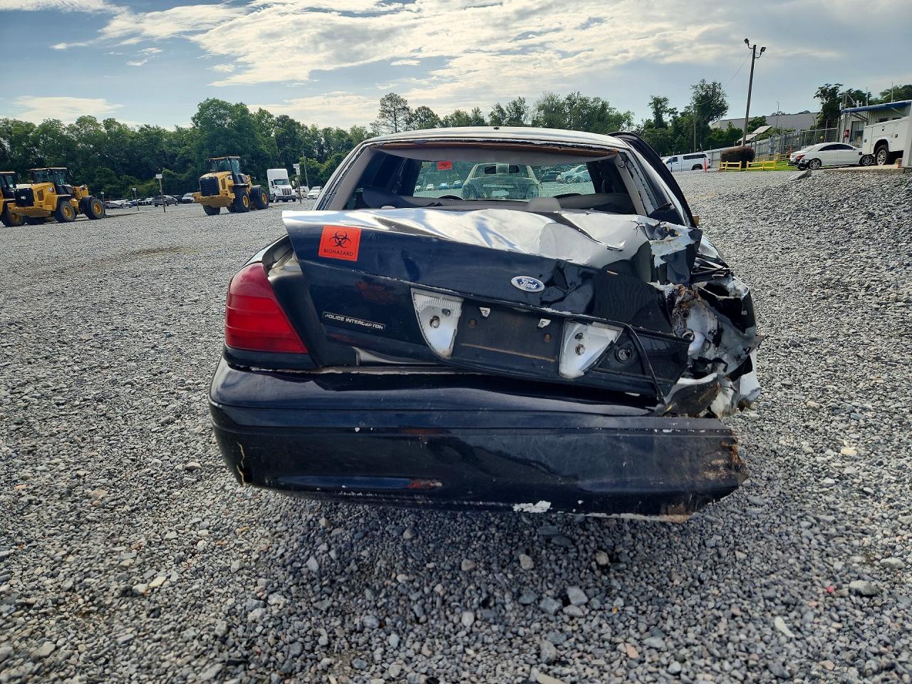 2006 Ford Crown Victoria Police Interceptor Black vin: 2FAHP71W76X139939