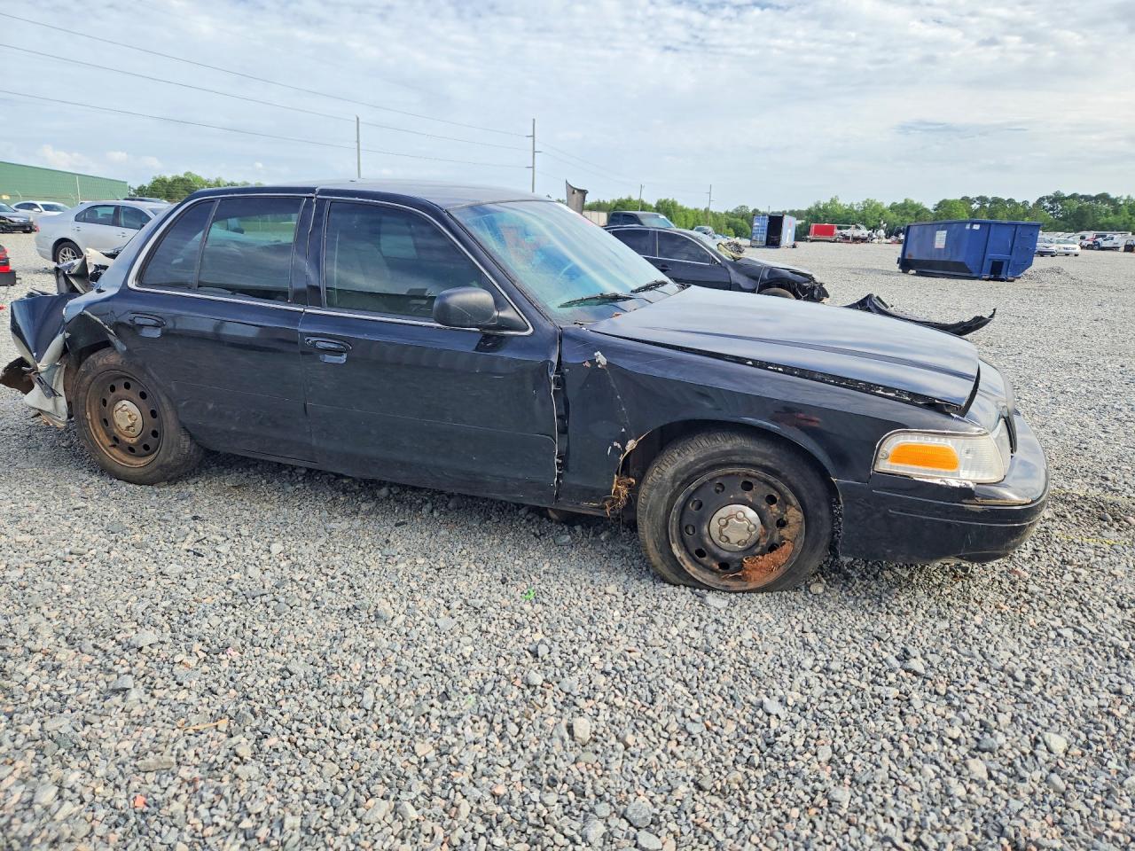 2006 Ford Crown Victoria Police Interceptor Black vin: 2FAHP71W76X139939