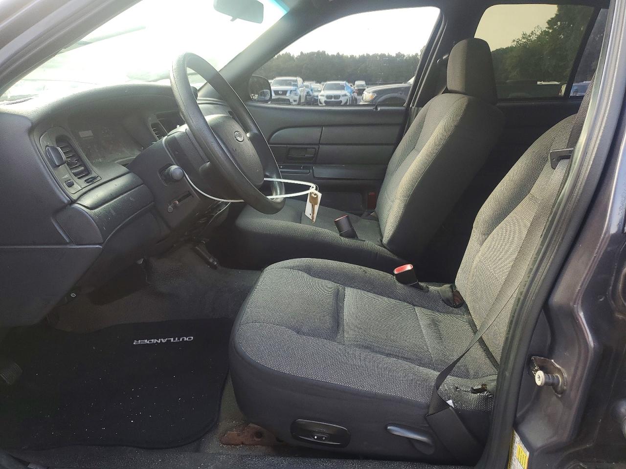 2006 Ford Crown Victoria Police Interceptor Угольный vin: 2FAHP71W76X163013