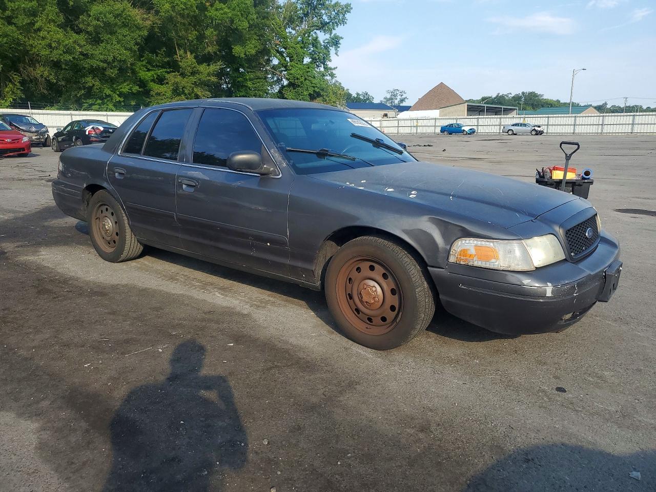 2006 Ford Crown Victoria Police Interceptor Угольный vin: 2FAHP71W76X163013