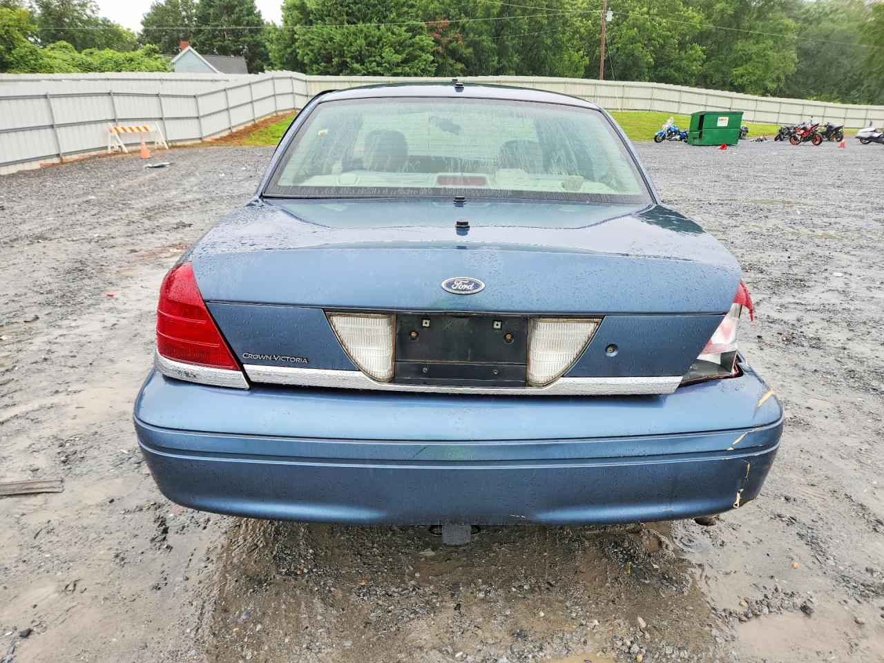 2007 Ford Crown Victoria Police Interceptor Синий vin: 2FAHP71W77X114783