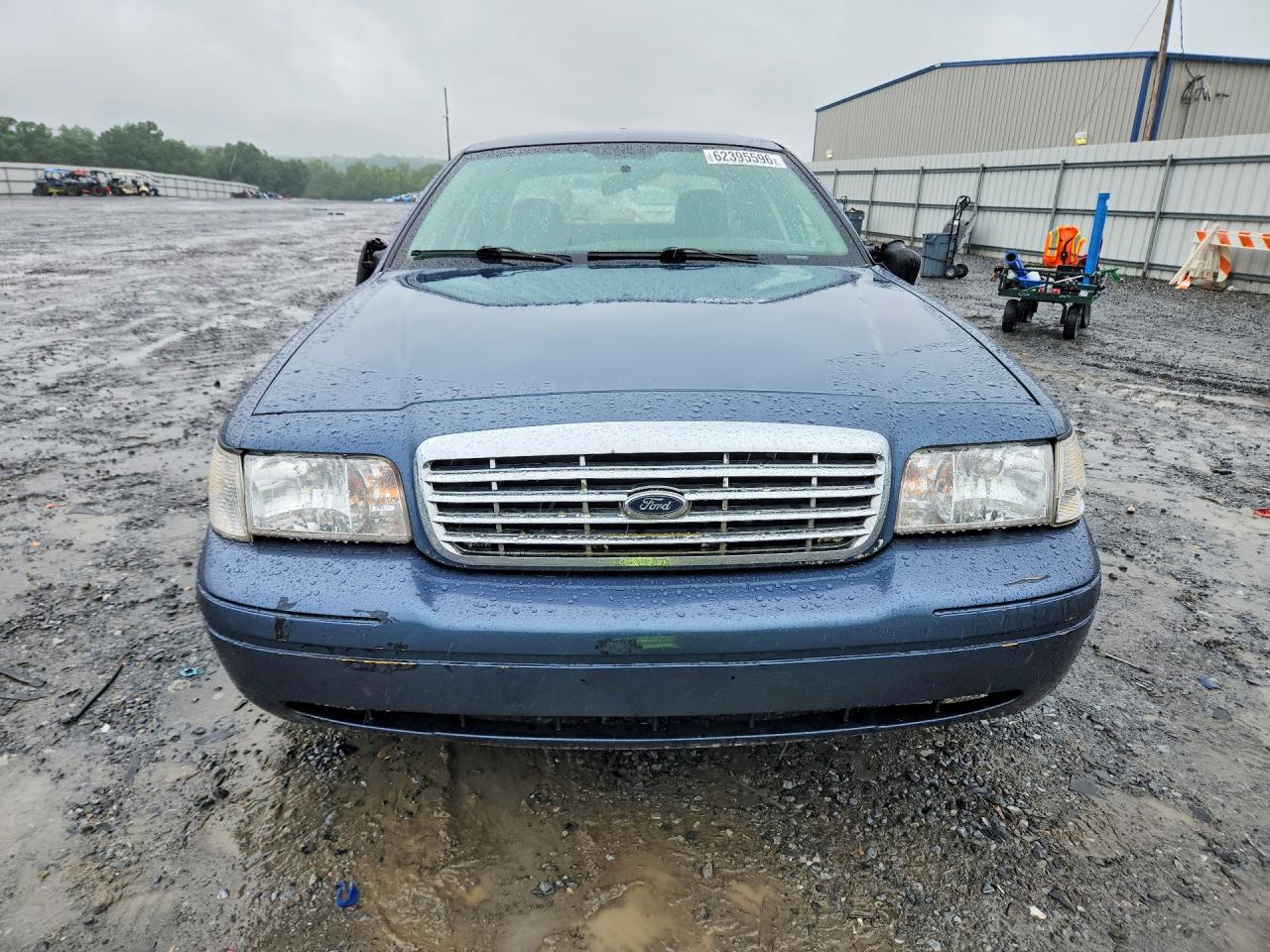 2007 Ford Crown Victoria Police Interceptor Синий vin: 2FAHP71W77X114783